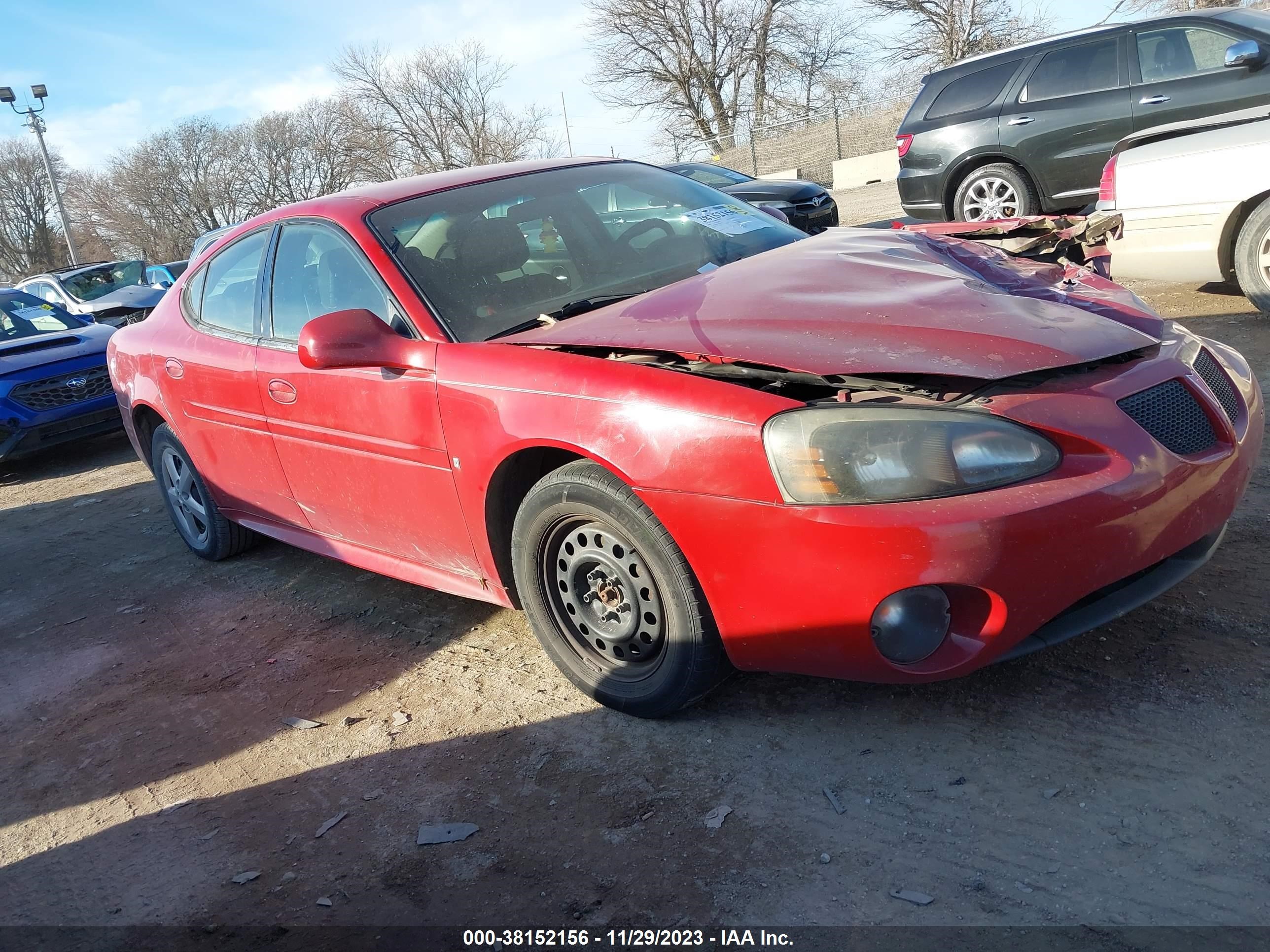 PONTIAC GRAND PRIX 2008 2g2wp552x81168553