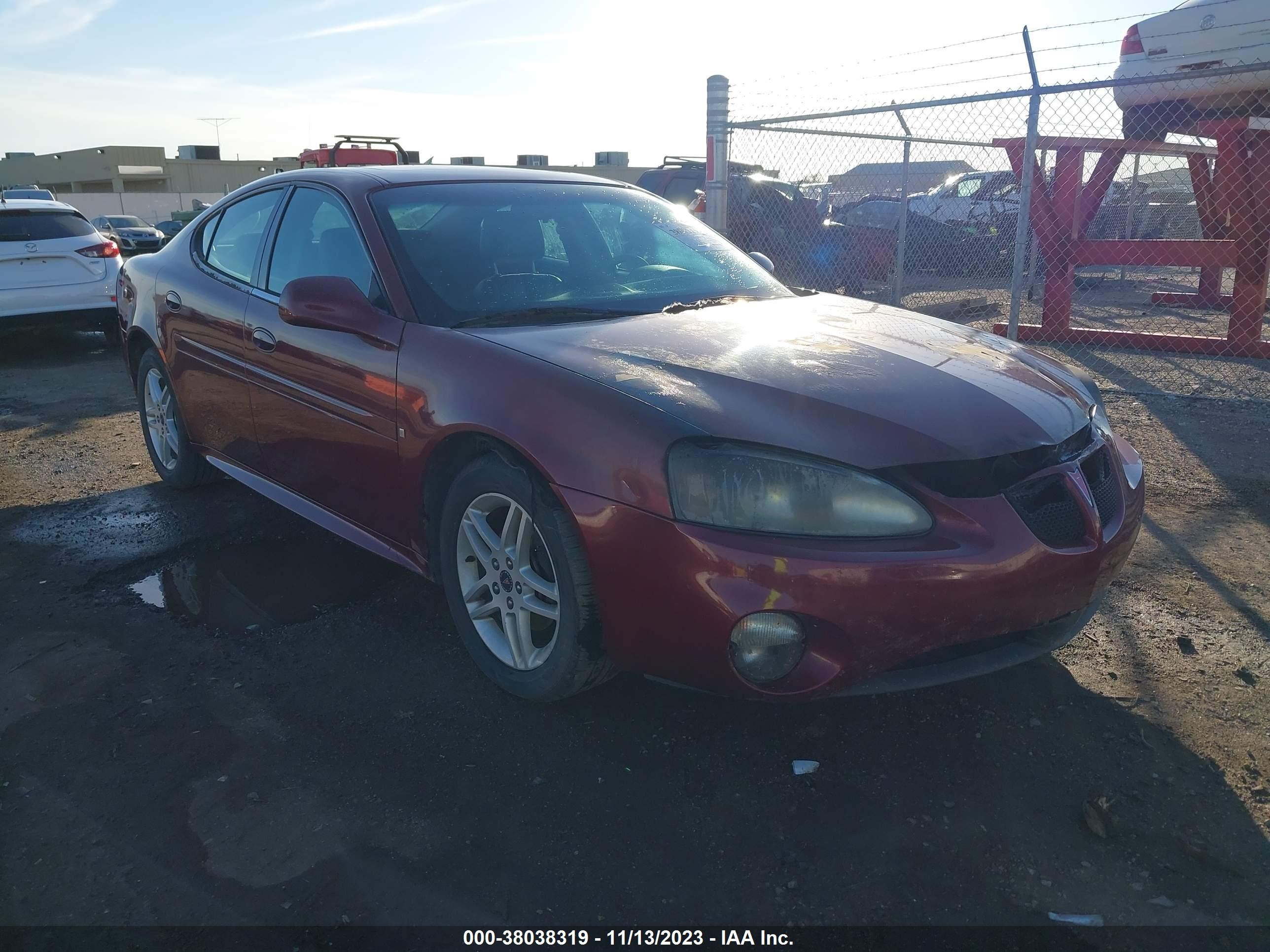 PONTIAC GRAND PRIX 2006 2g2wr554961213412