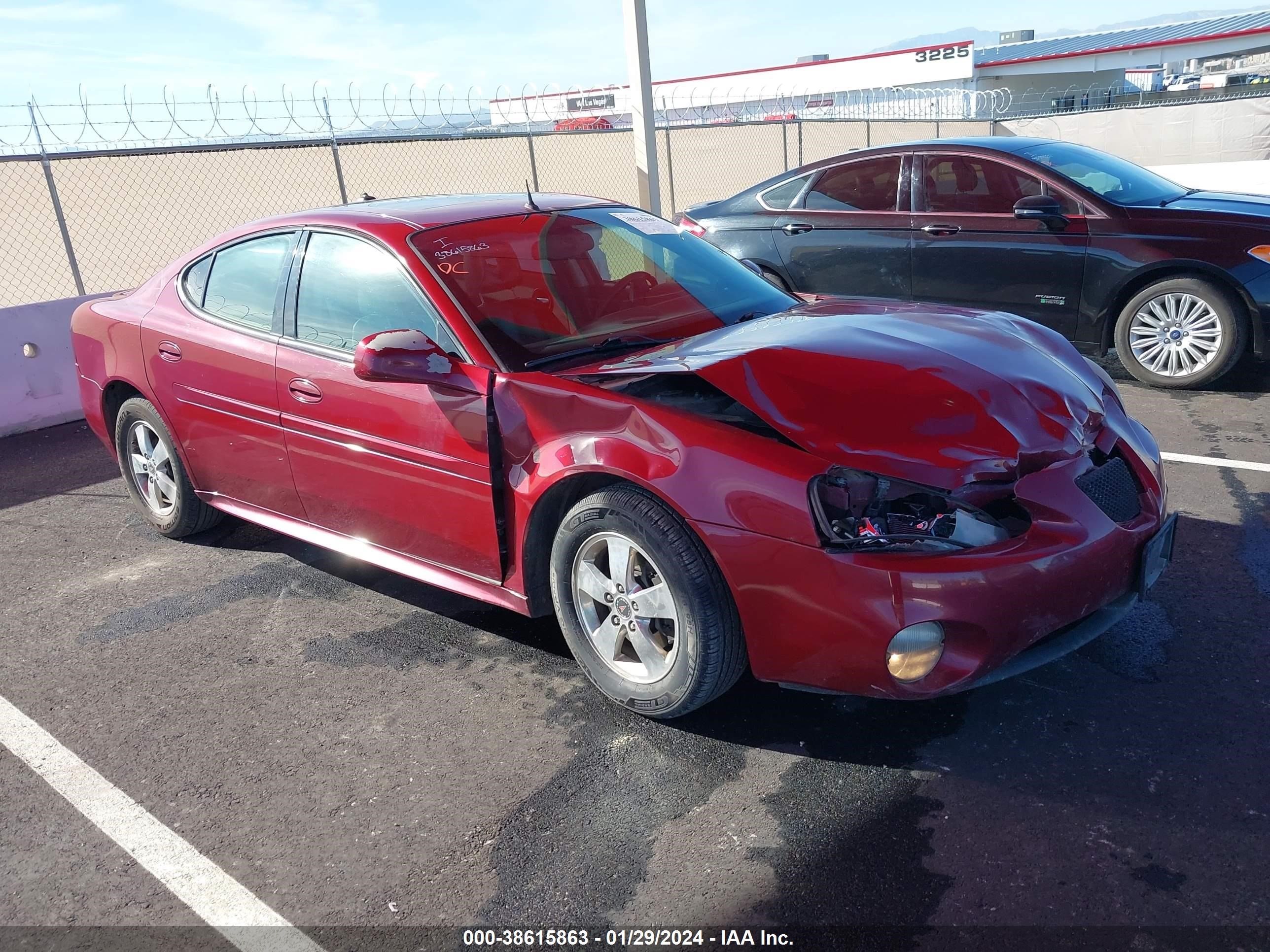 PONTIAC GRAND PRIX 2005 2g2ws522x51196786