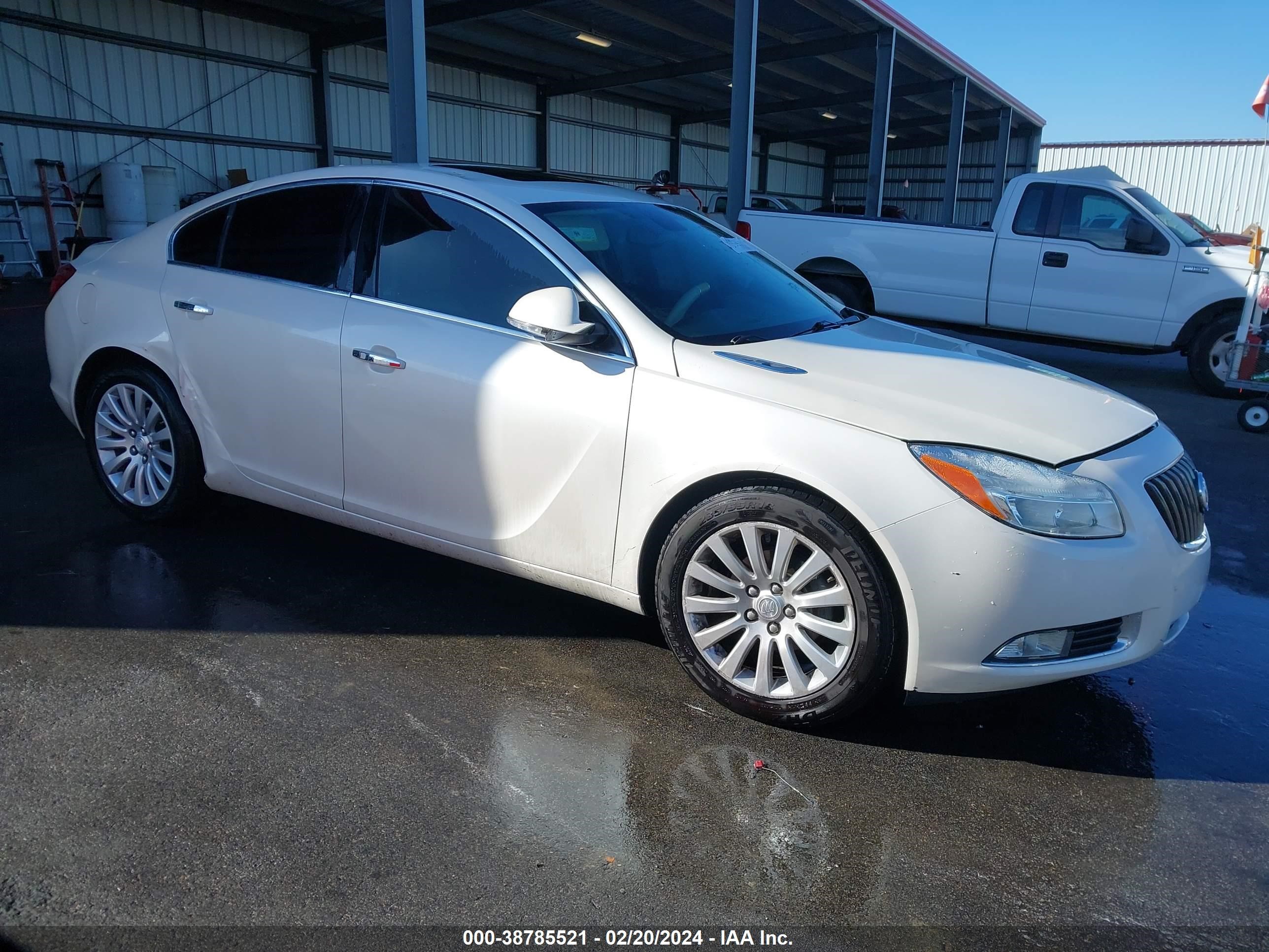 BUICK REGAL 2012 2g4gs5ek9c9139484