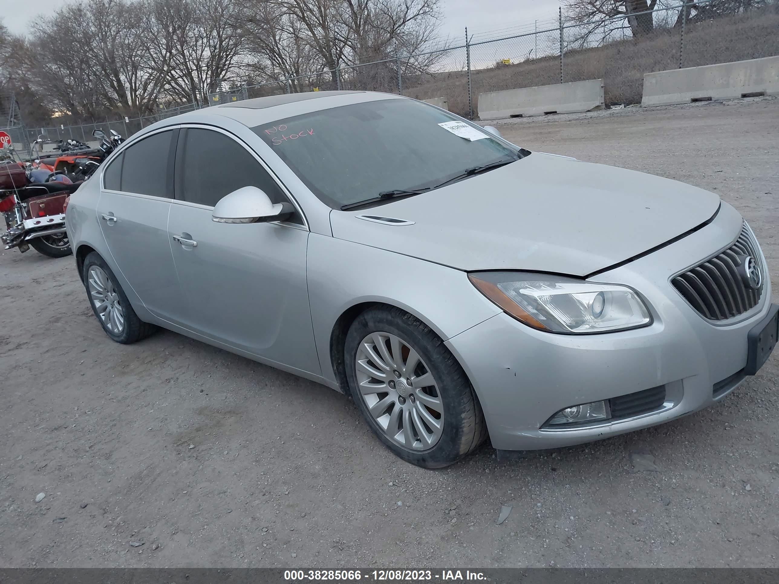 BUICK REGAL 2012 2g4gt5gv0c9106992