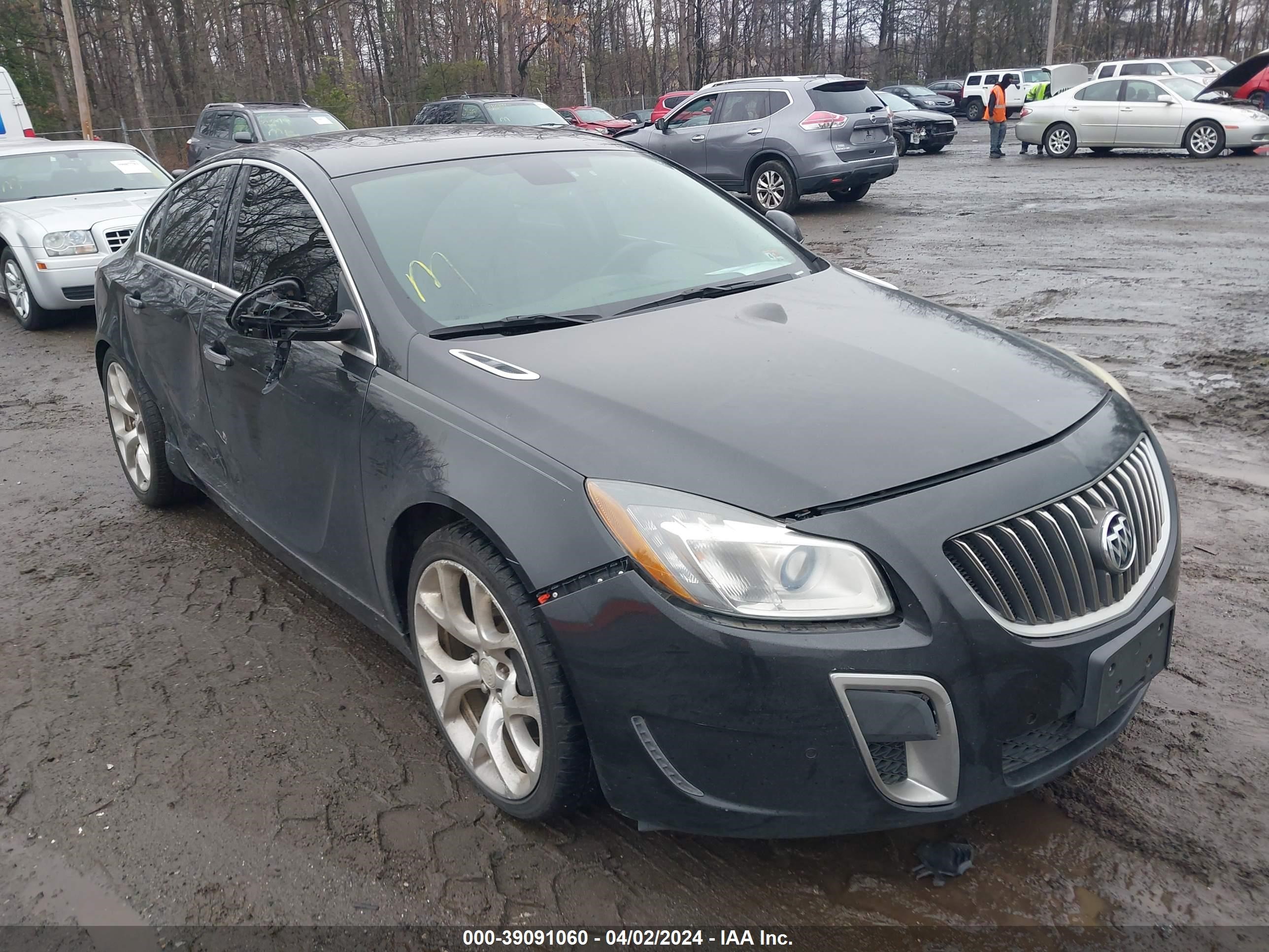 BUICK REGAL 2013 2g4gv5gv8d9163954