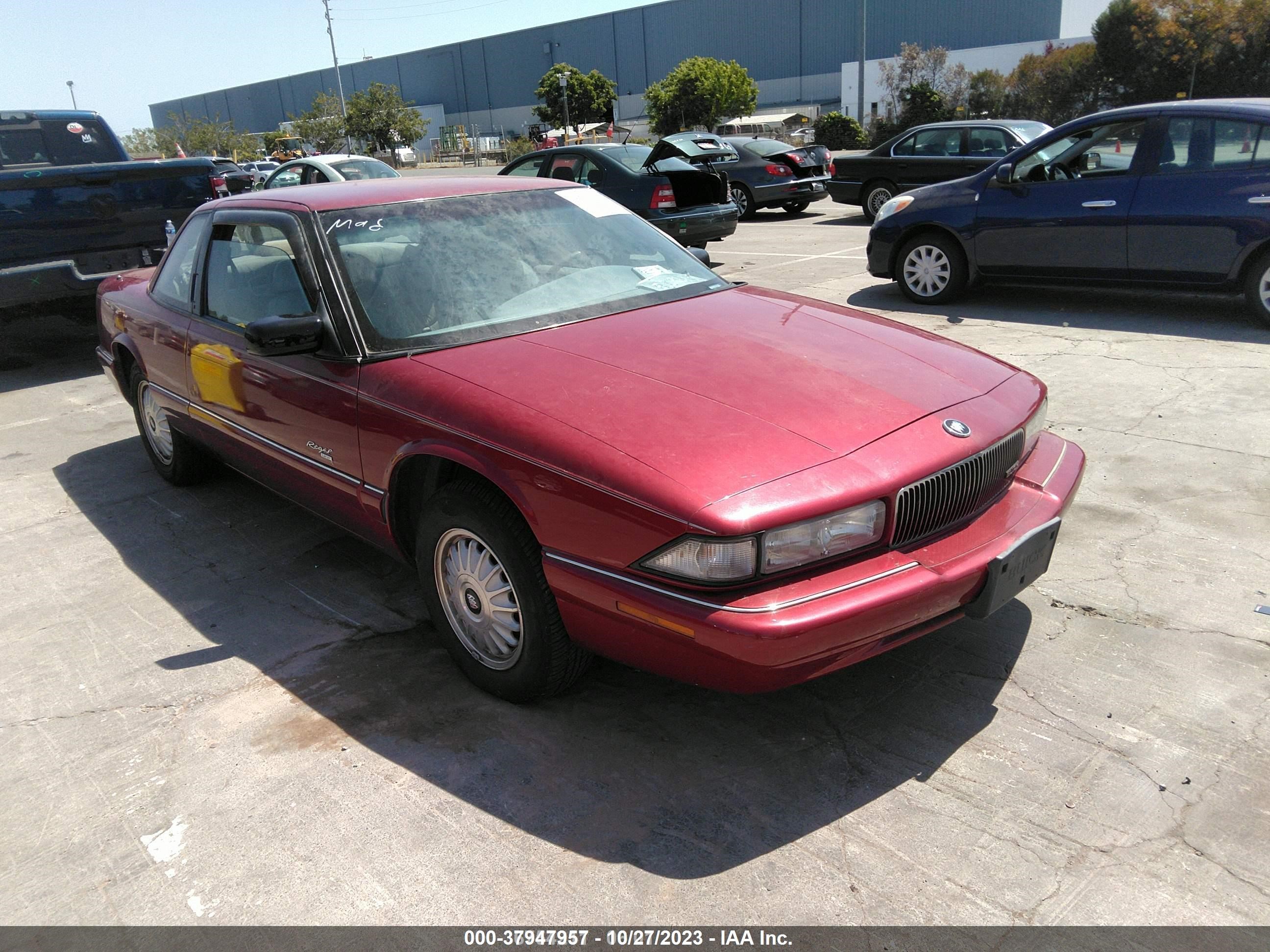 BUICK REGAL 1995 2g4wb12lxs1443888