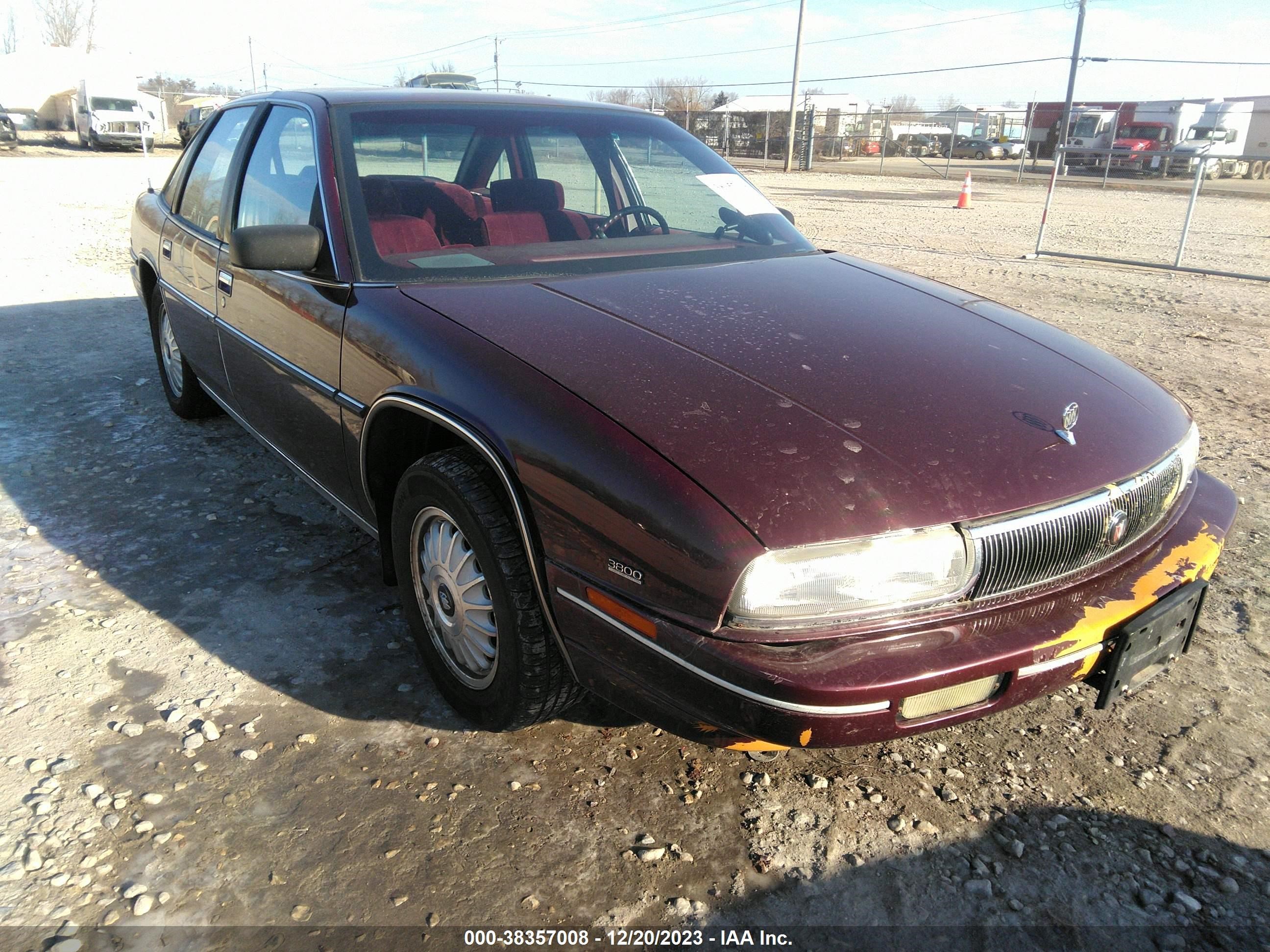 BUICK REGAL 1991 2g4wb54l8m1839681