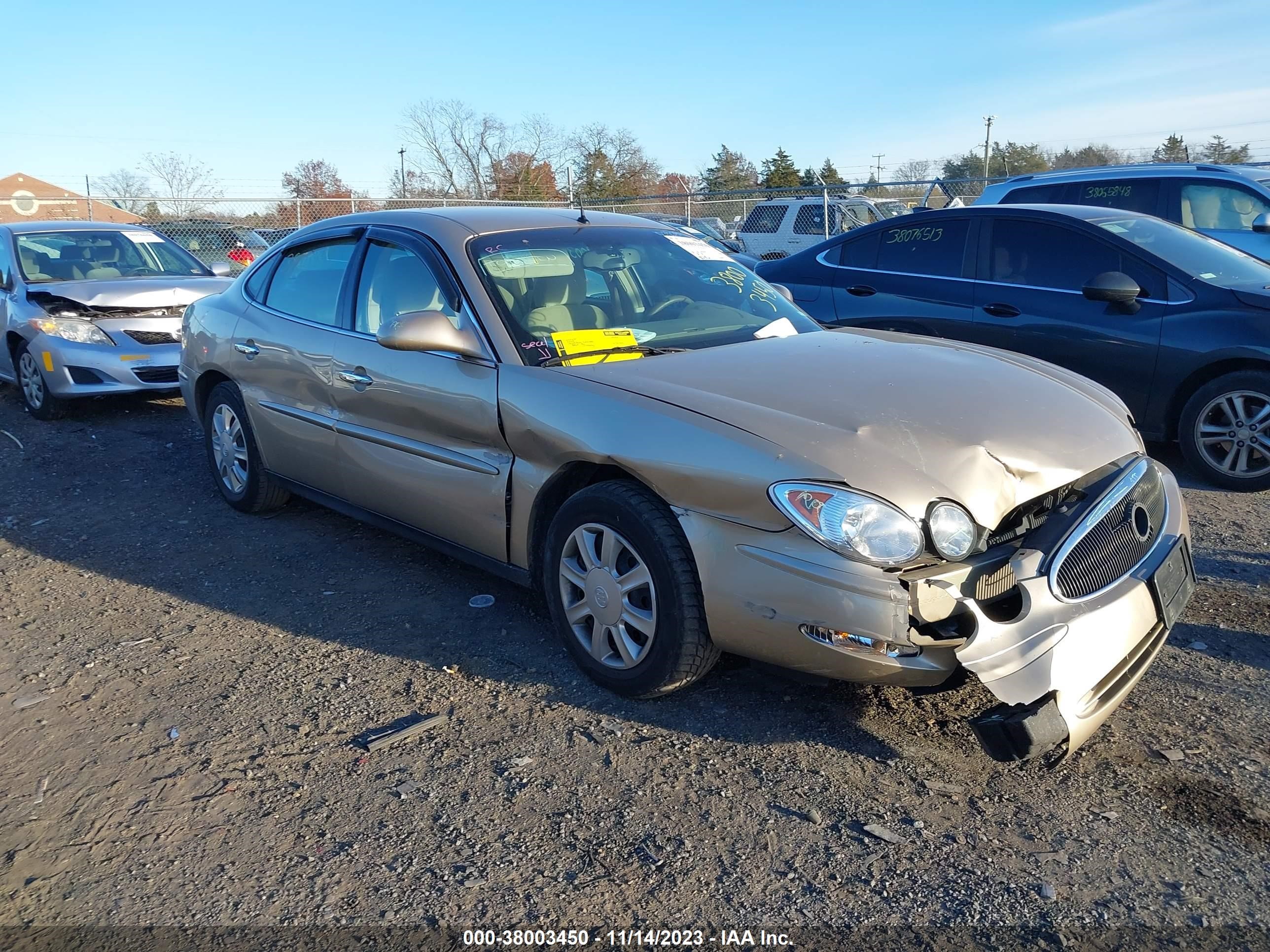 BUICK LACROSSE 2005 2g4wc532051244895