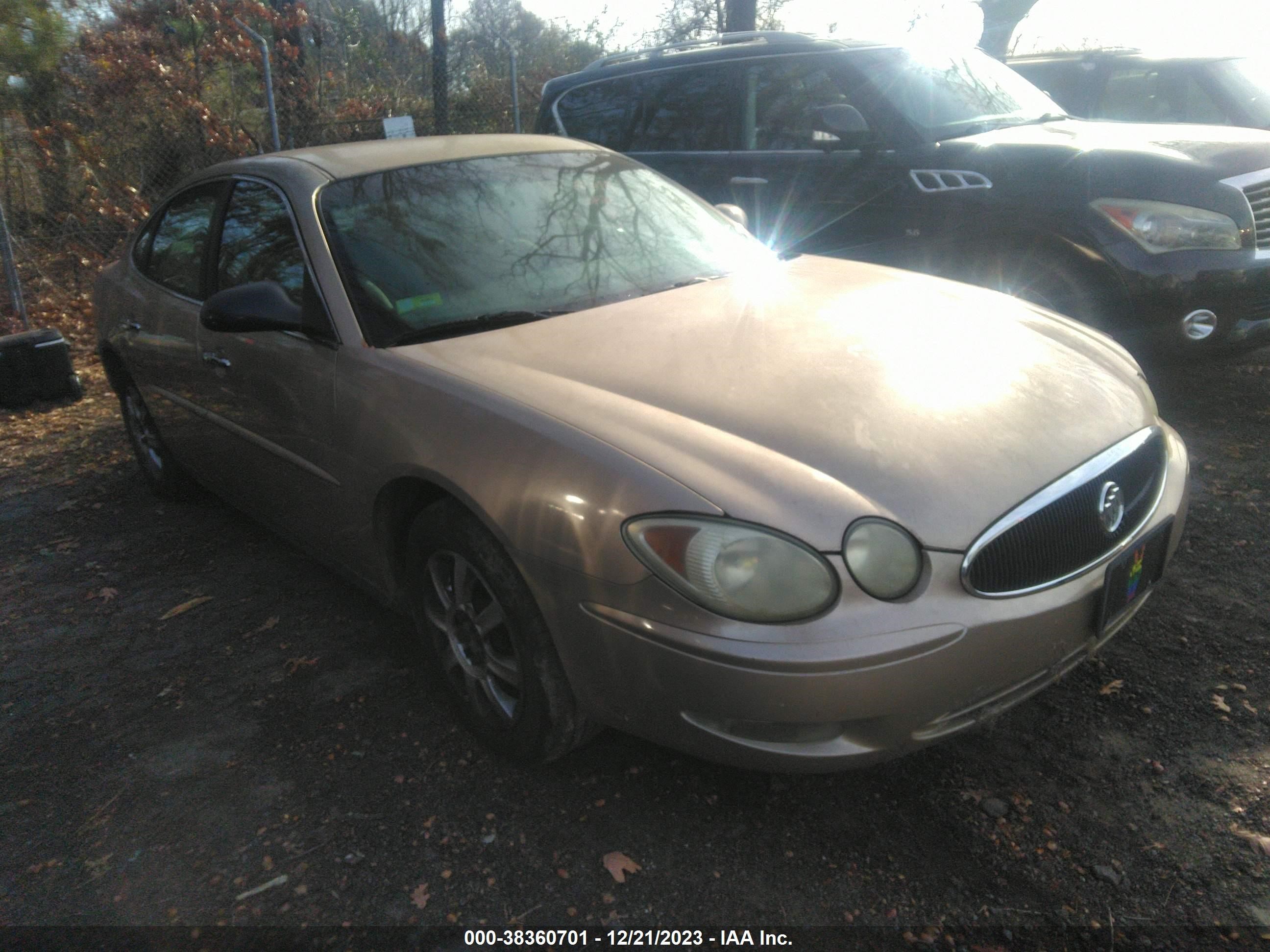 BUICK LACROSSE 2005 2g4wc532051302441