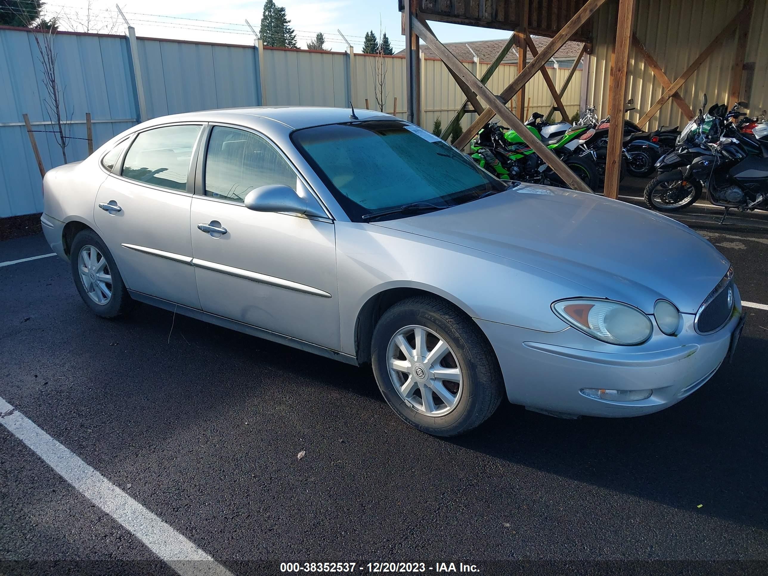 BUICK LACROSSE 2005 2g4wc532151227684