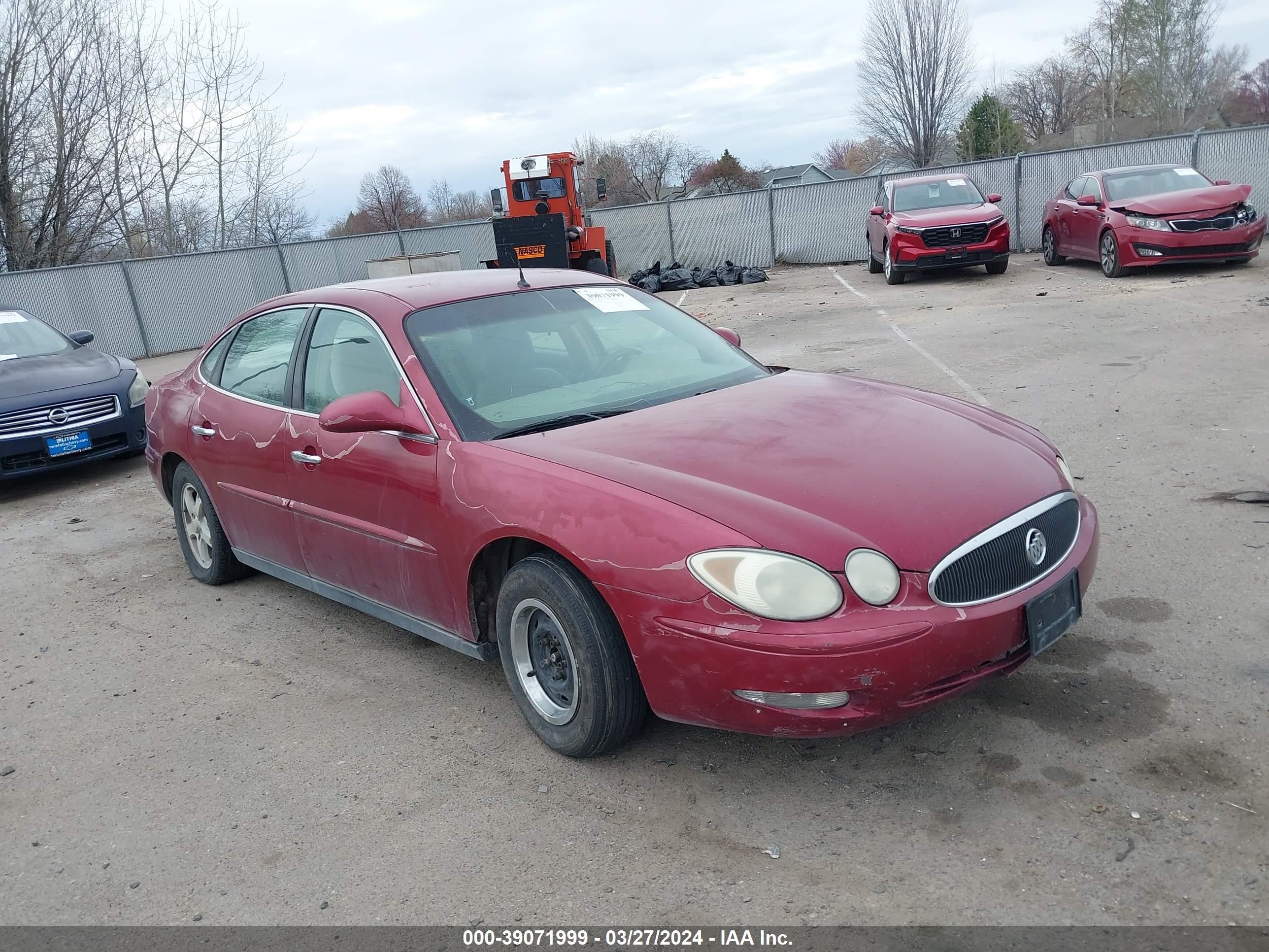 BUICK LACROSSE 2005 2g4wc532351287076