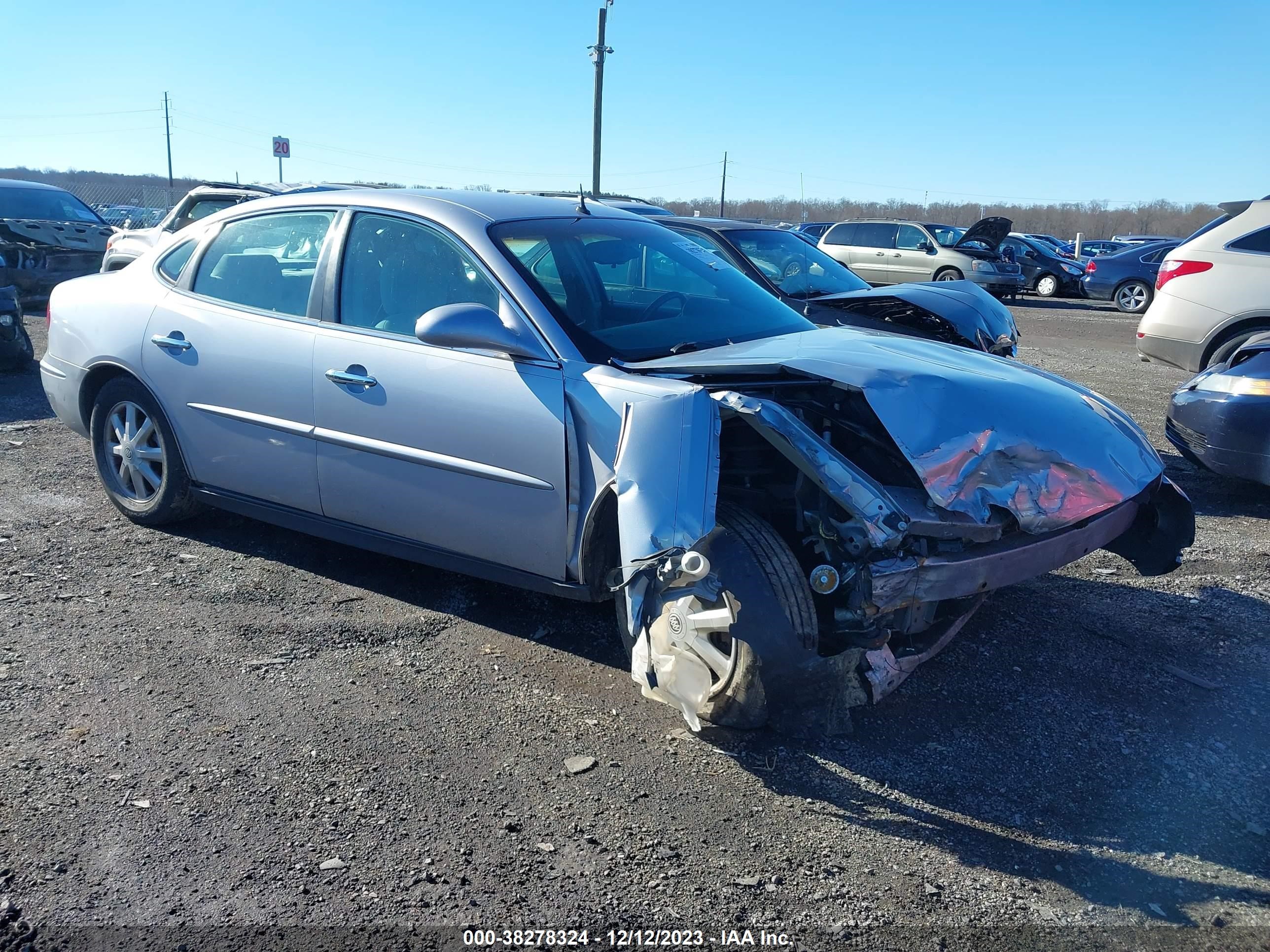 BUICK LACROSSE 2005 2g4wc532551256394