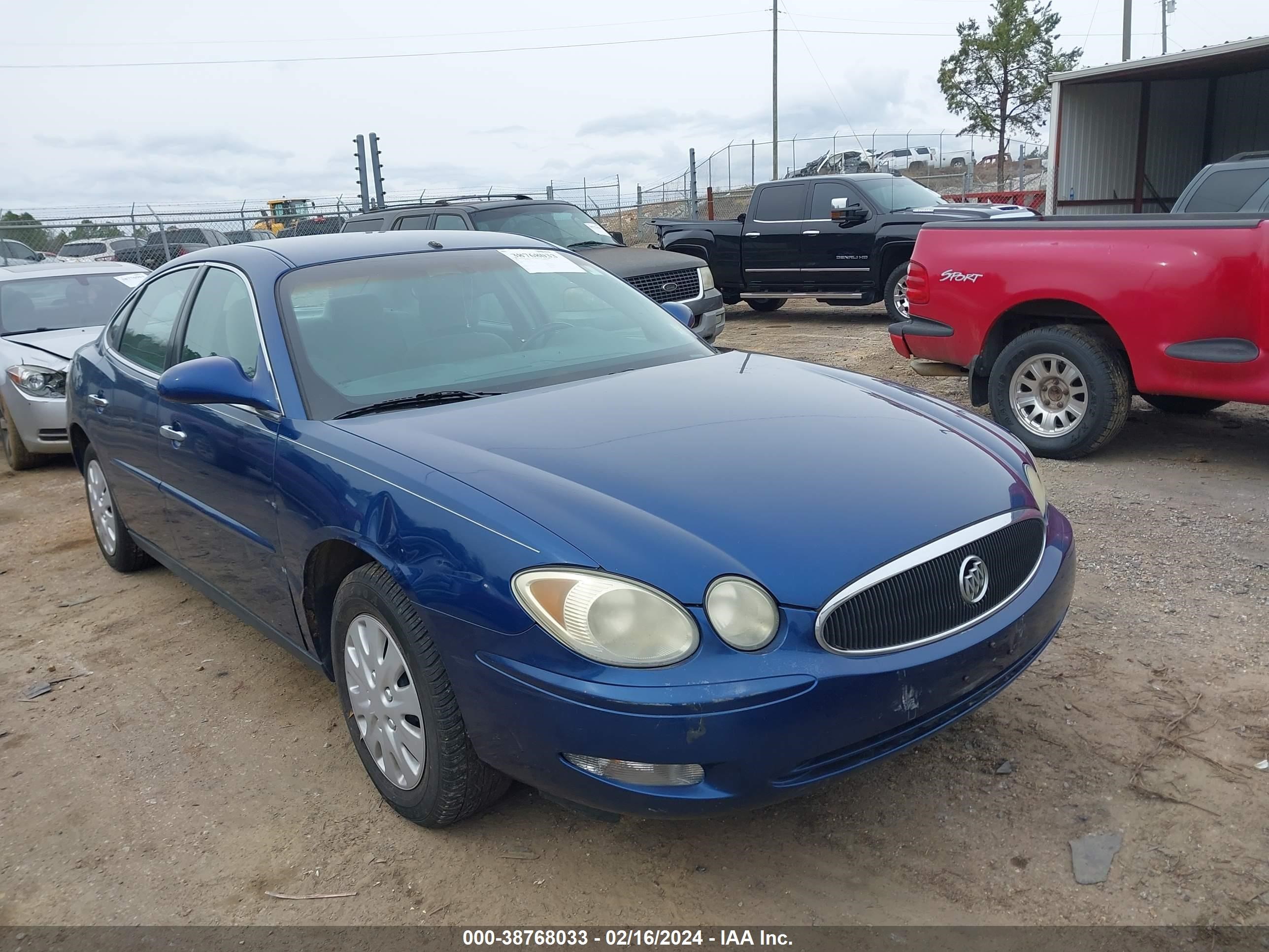 BUICK LACROSSE 2005 2g4wc532951238903