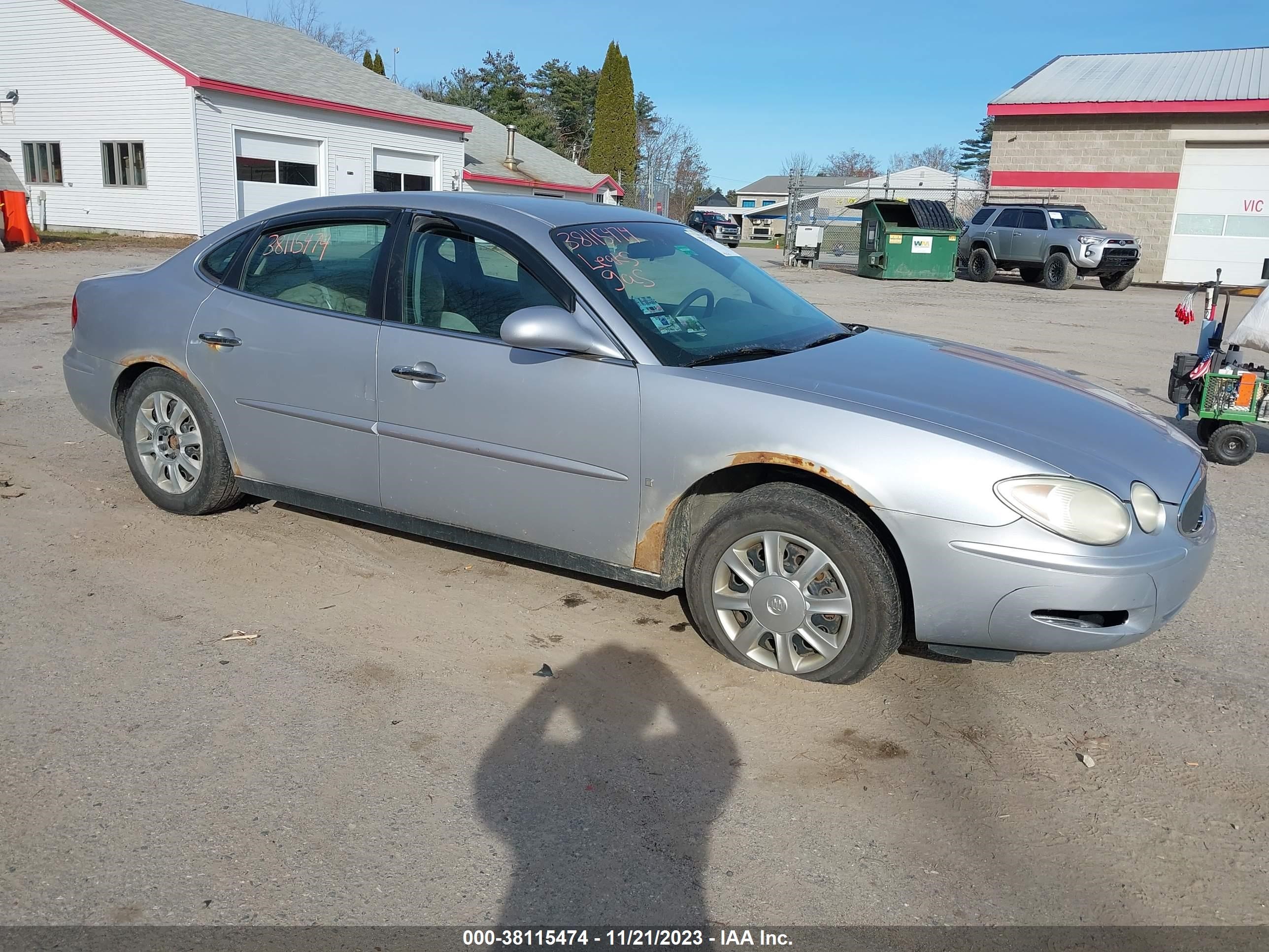 BUICK LACROSSE 2006 2g4wc552761189795