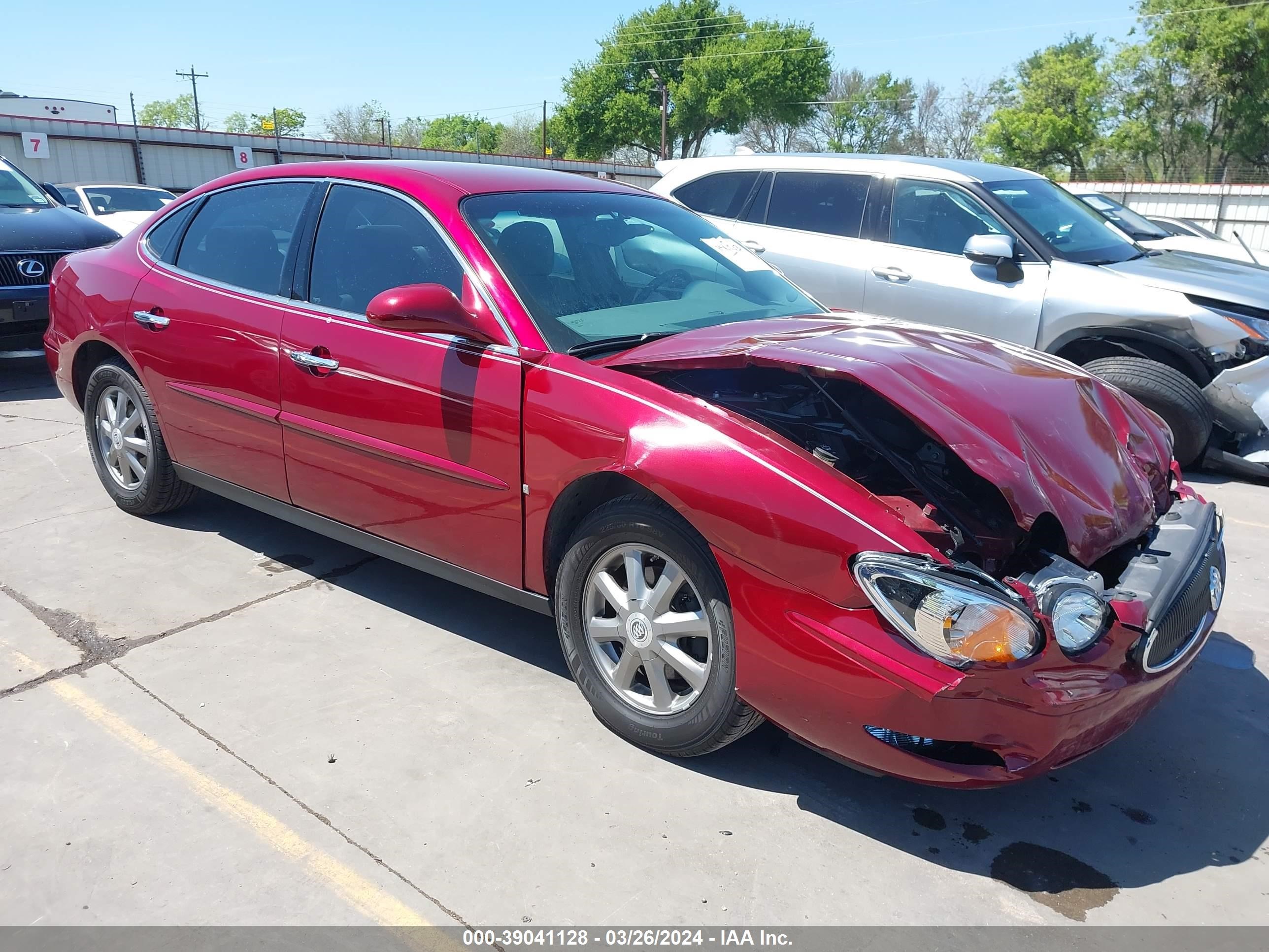 BUICK LACROSSE 2007 2g4wc582071217885