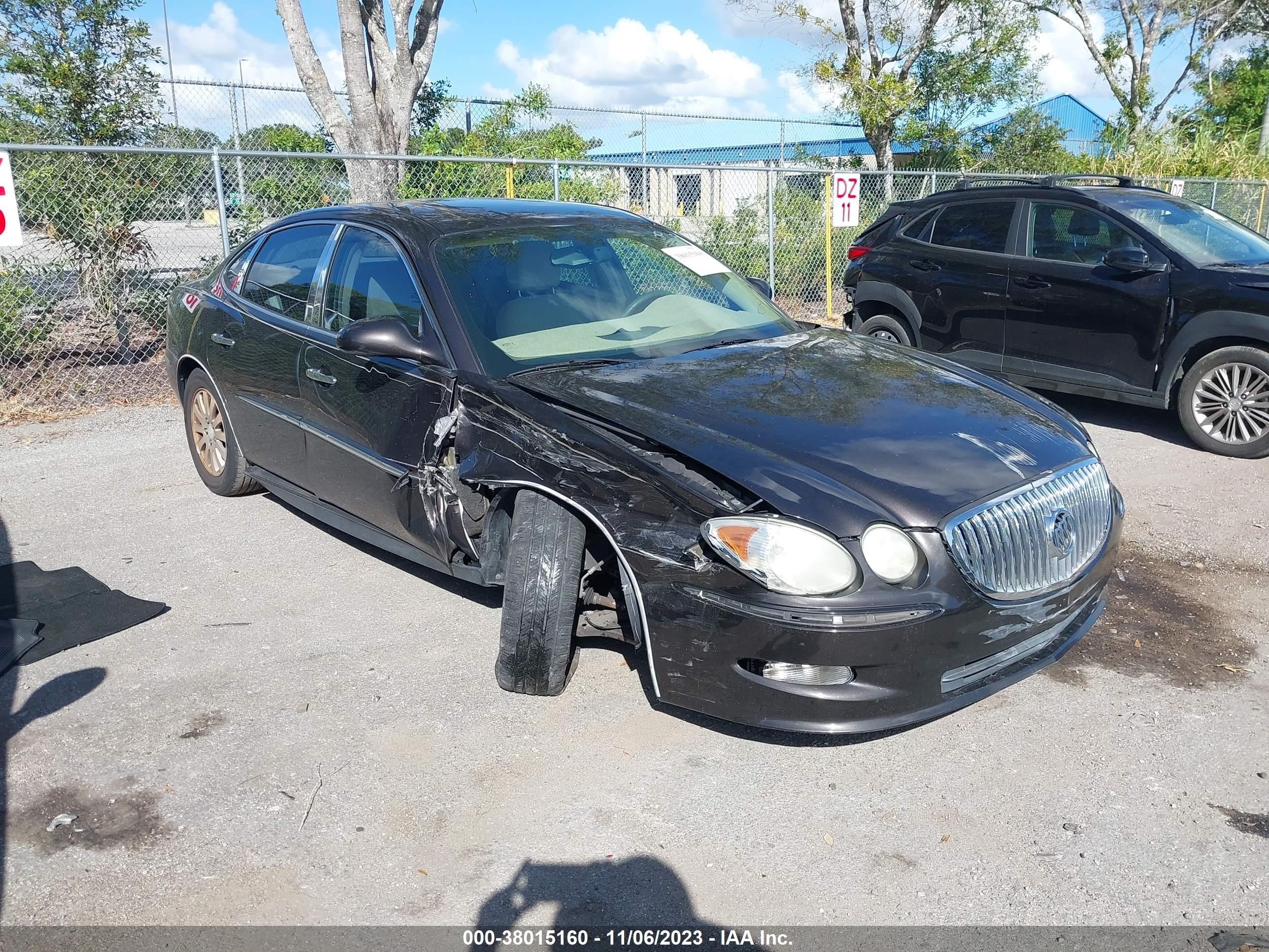 BUICK LACROSSE 2008 2g4wc582081191192