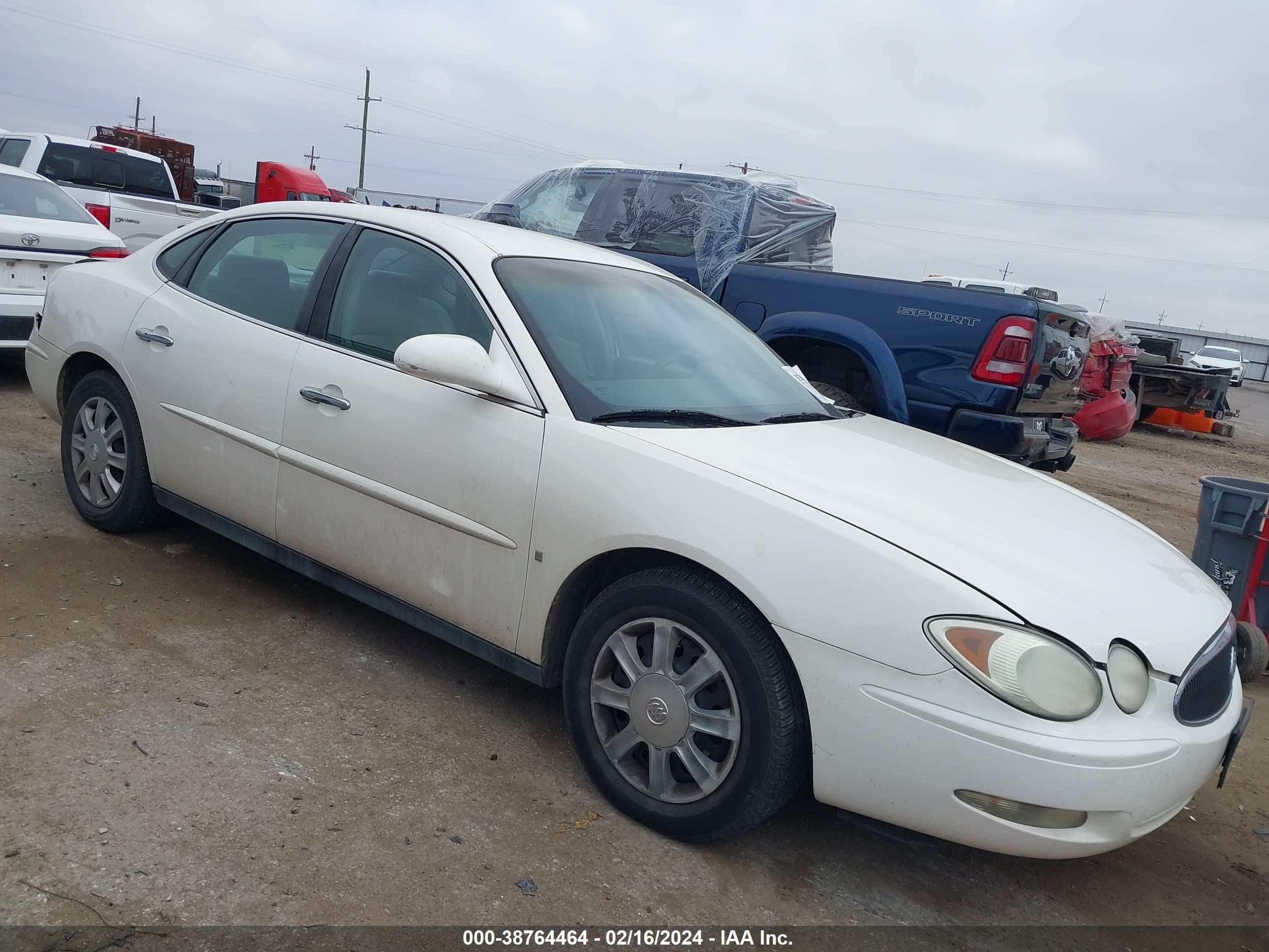 BUICK LACROSSE 2007 2g4wc582171241368