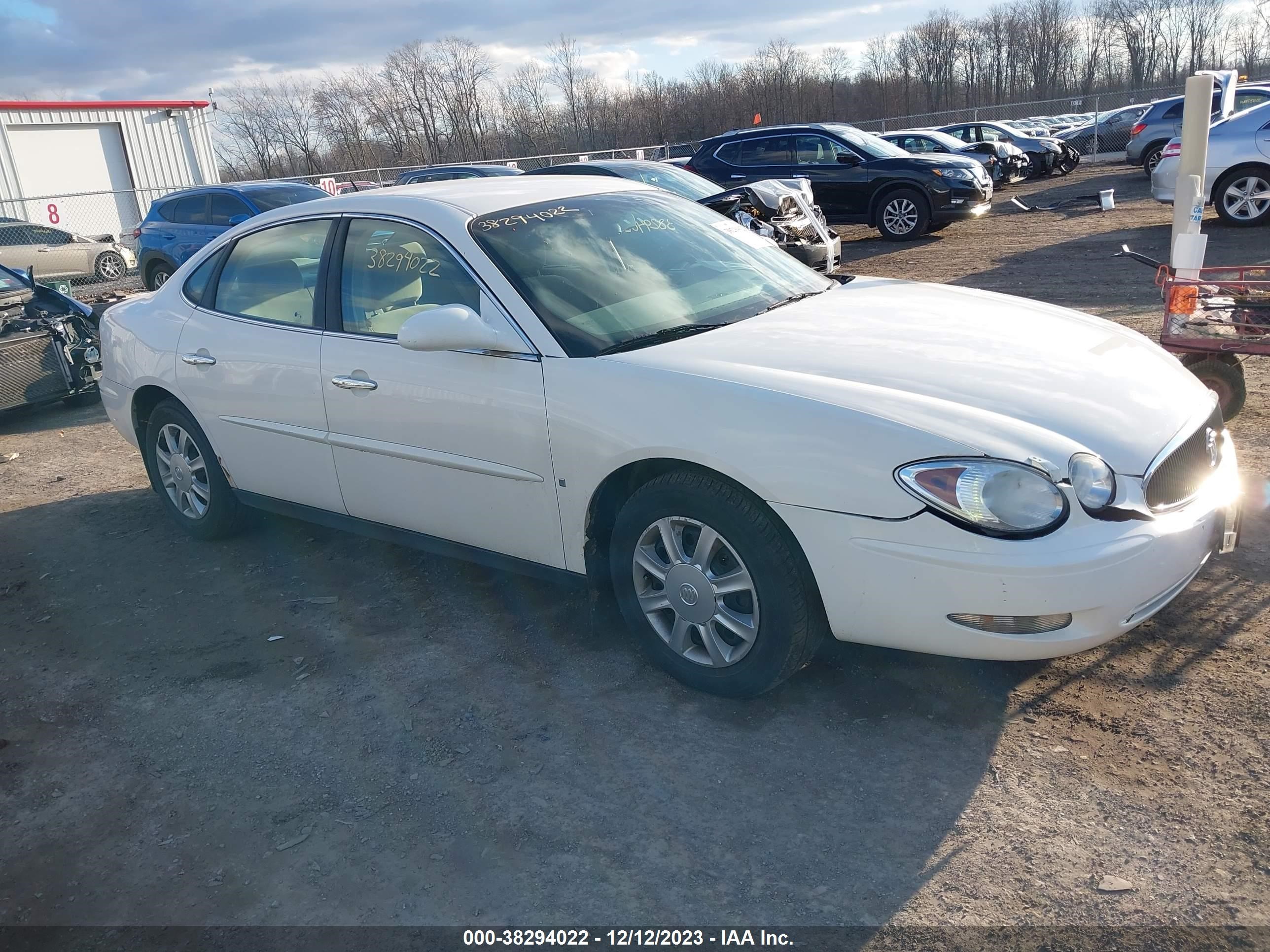 BUICK LACROSSE 2007 2g4wc582271175333