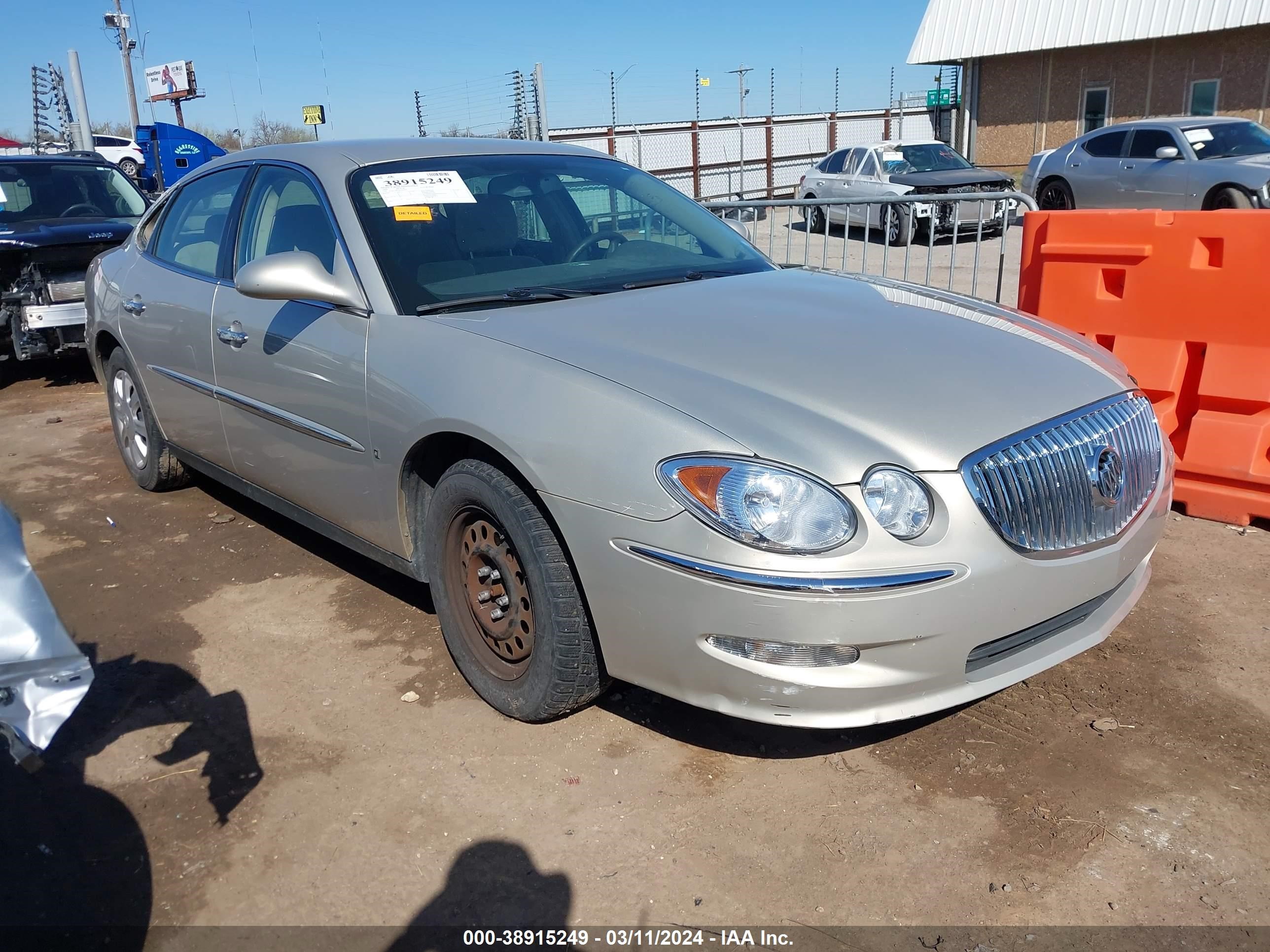 BUICK LACROSSE 2008 2g4wc582281363304