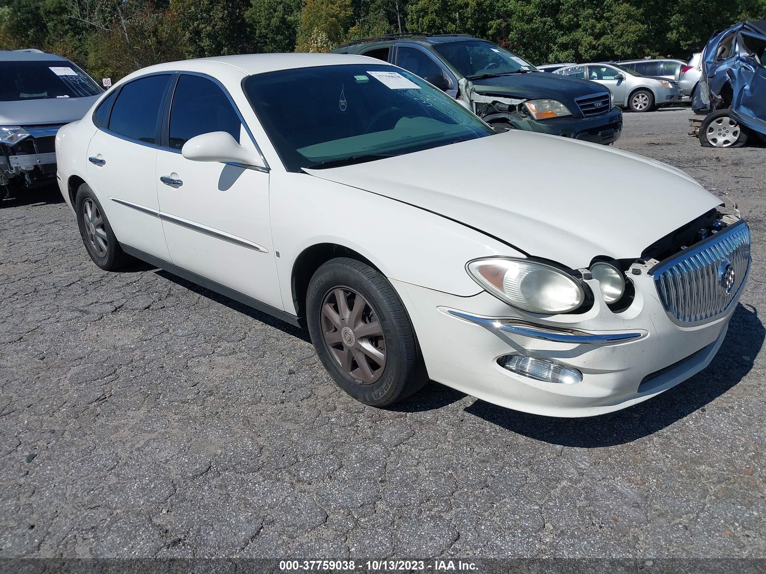 BUICK LACROSSE 2009 2g4wc582291127558