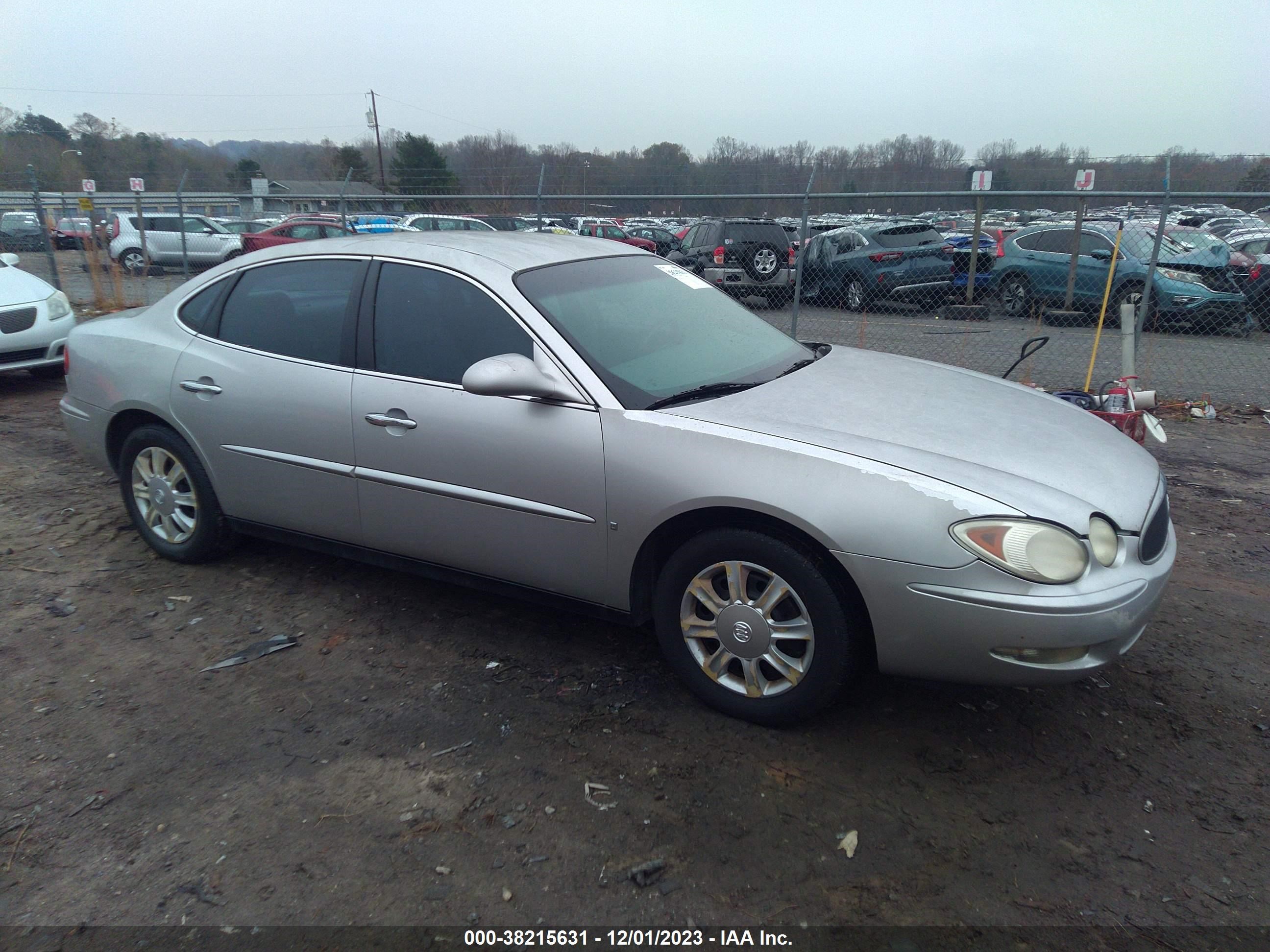 BUICK LACROSSE 2006 2g4wc582461180080