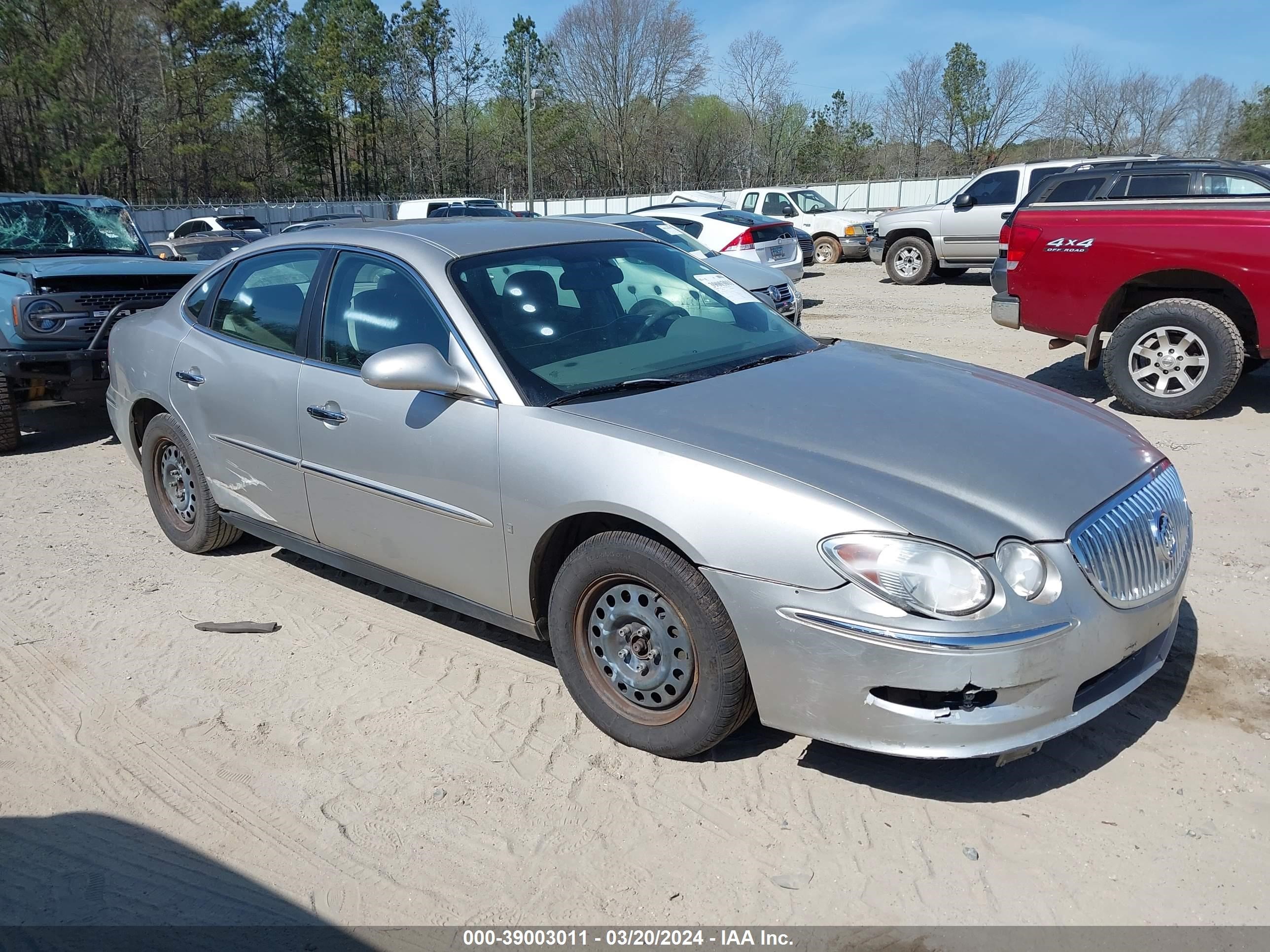 BUICK LACROSSE 2008 2g4wc582481303010