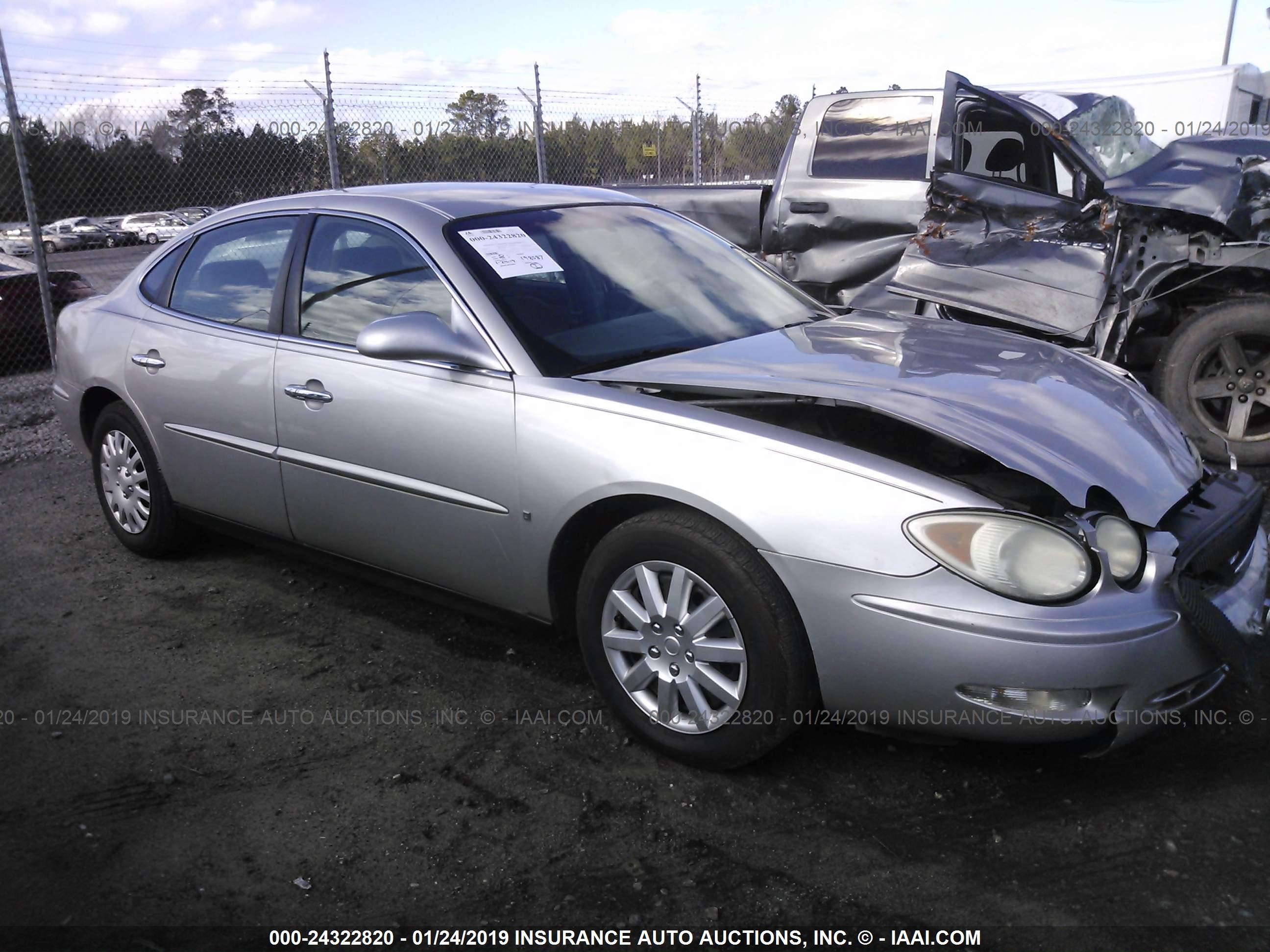 BUICK LACROSSE 2007 2g4wc582571139149