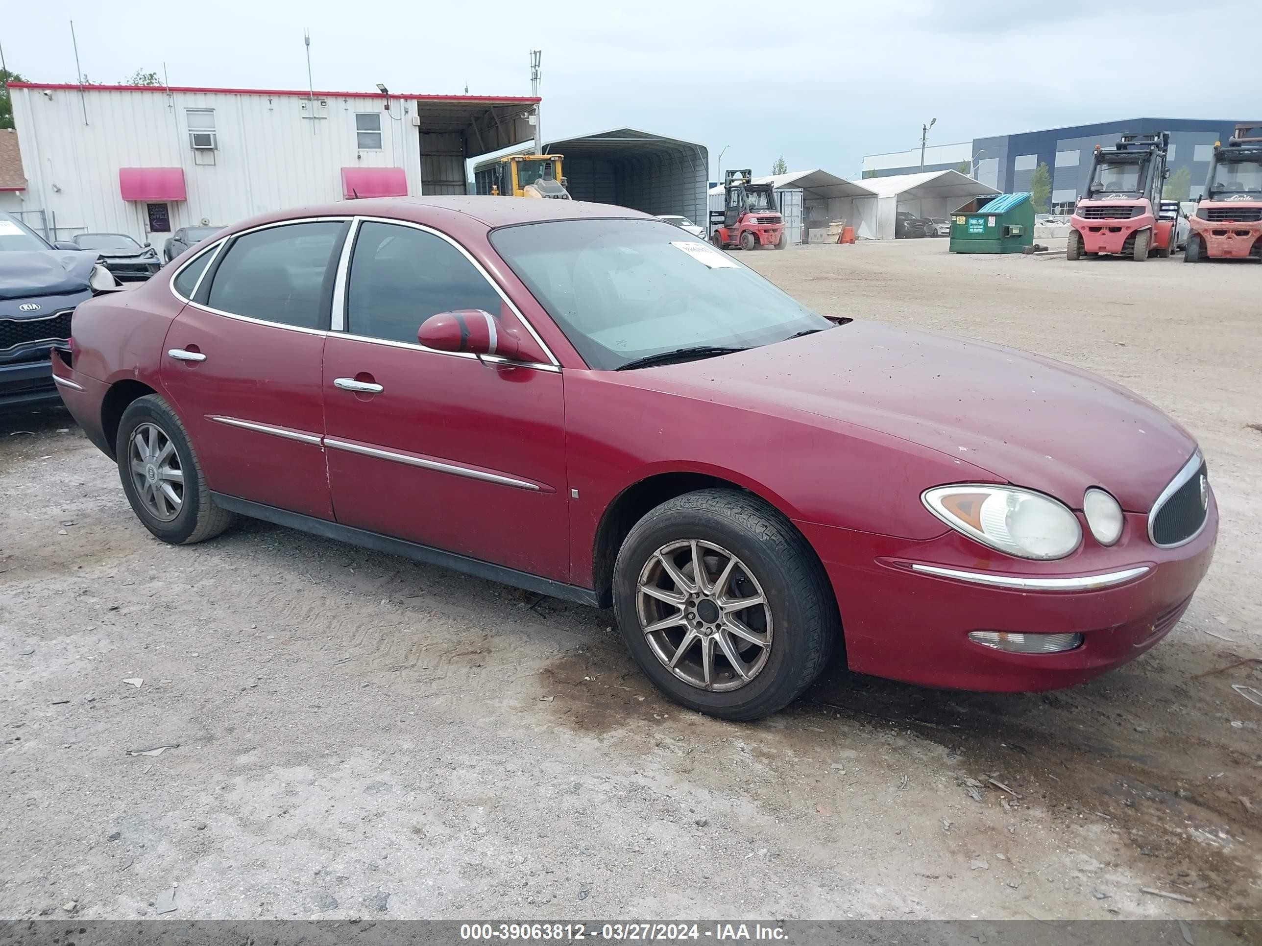 BUICK LACROSSE 2007 2g4wc582671179210