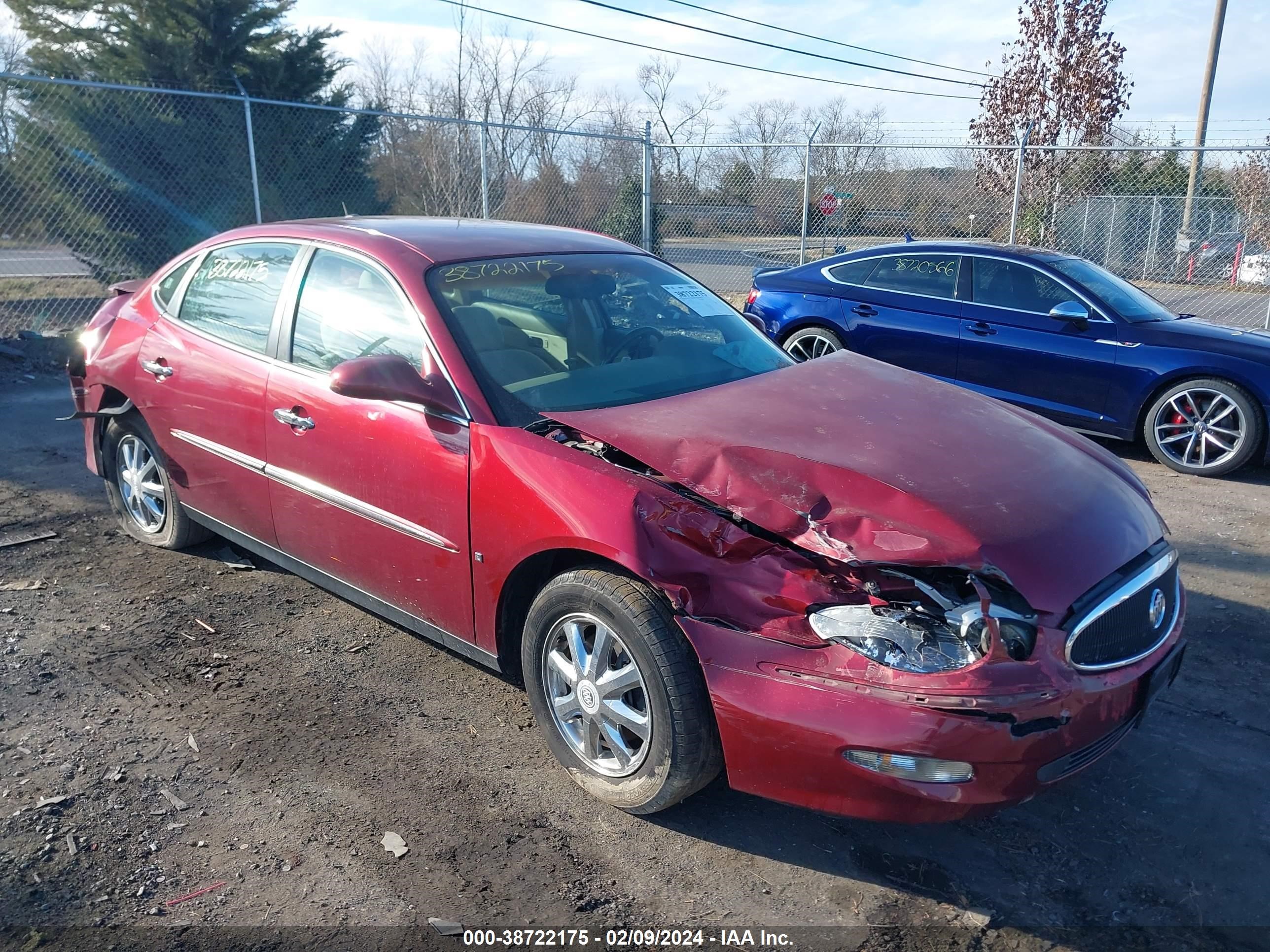 BUICK LACROSSE 2007 2g4wc582871202079