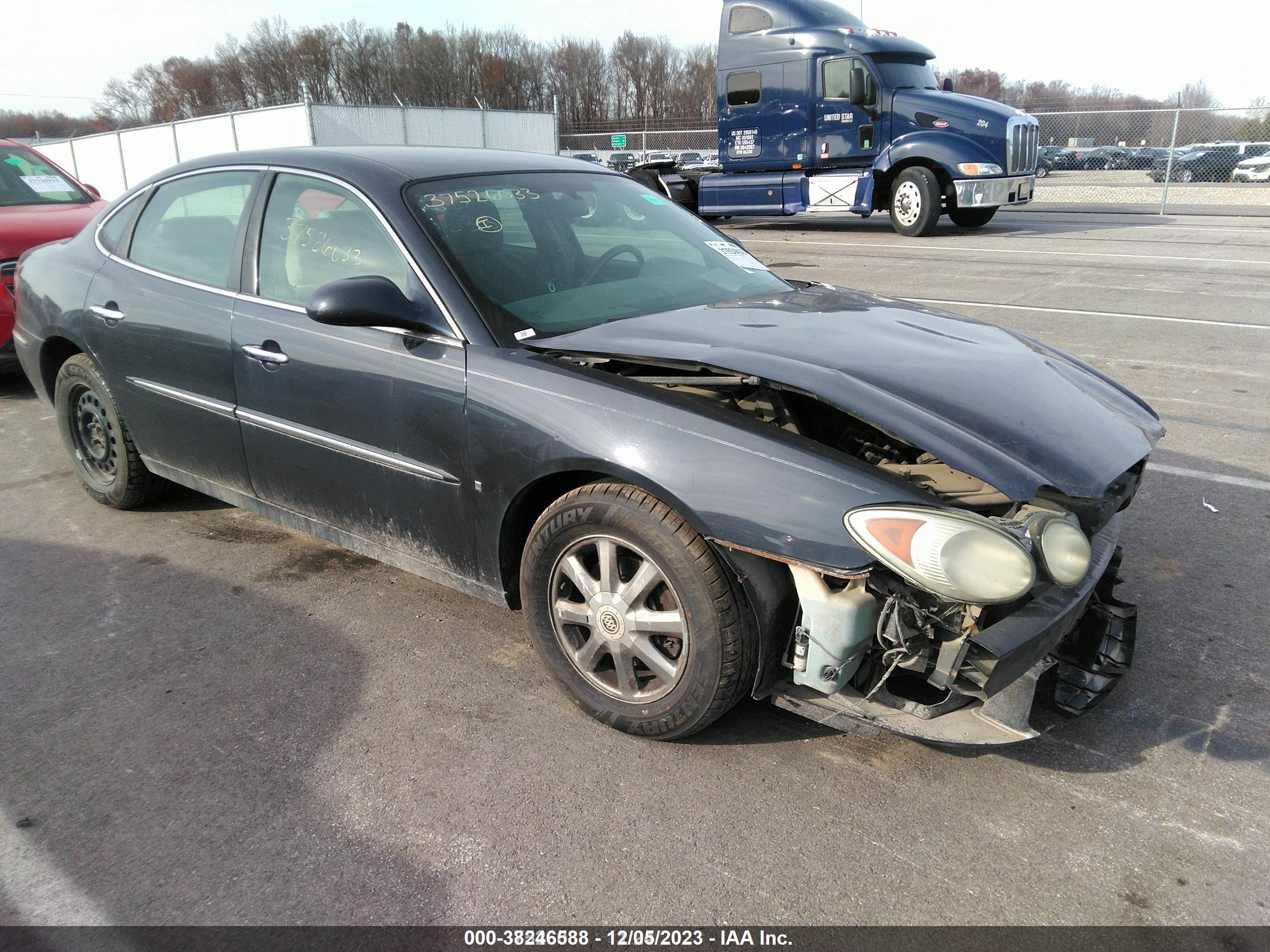 BUICK LACROSSE 2009 2g4wc582891103314