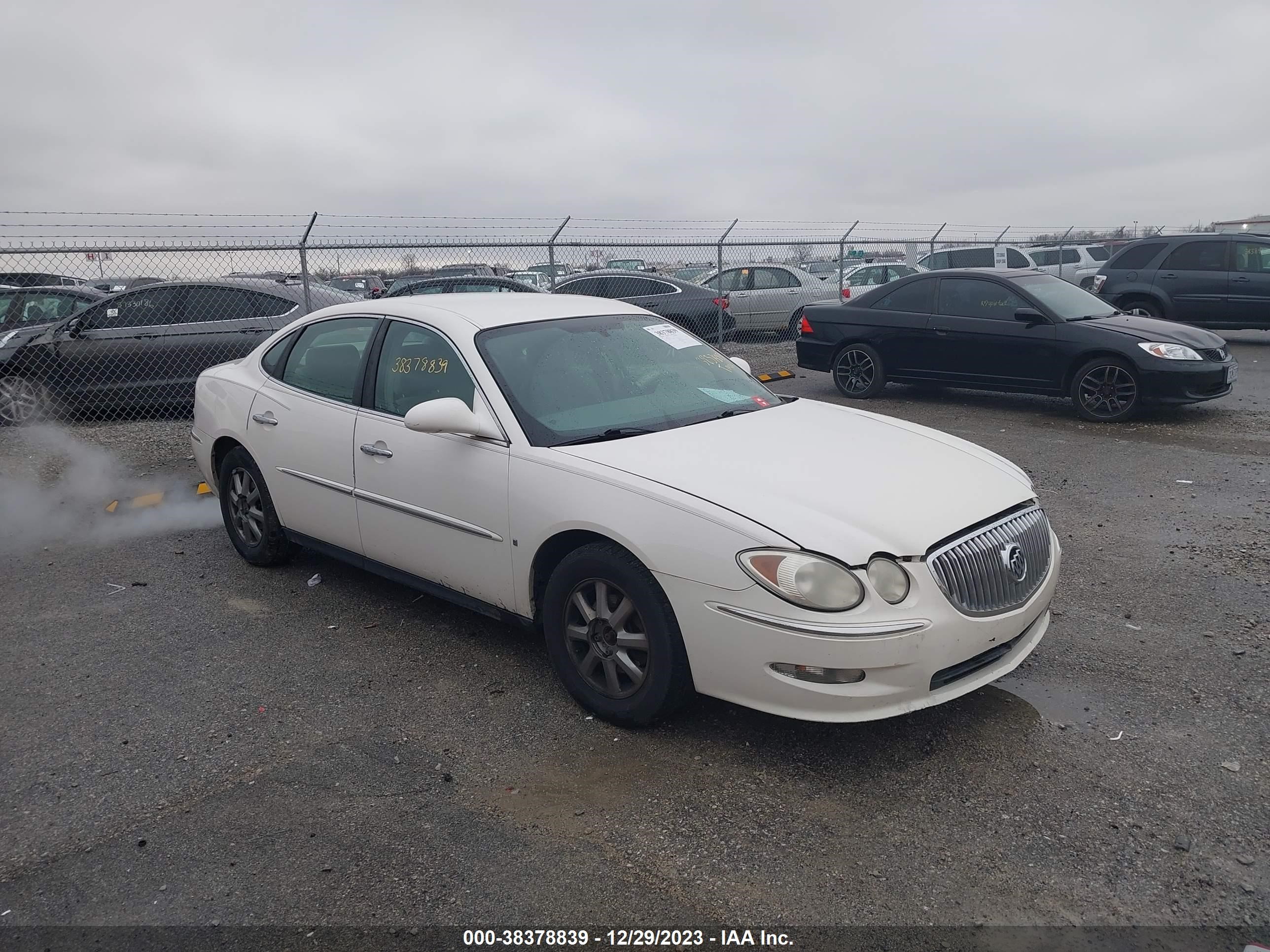 BUICK LACROSSE 2009 2g4wc582891221797