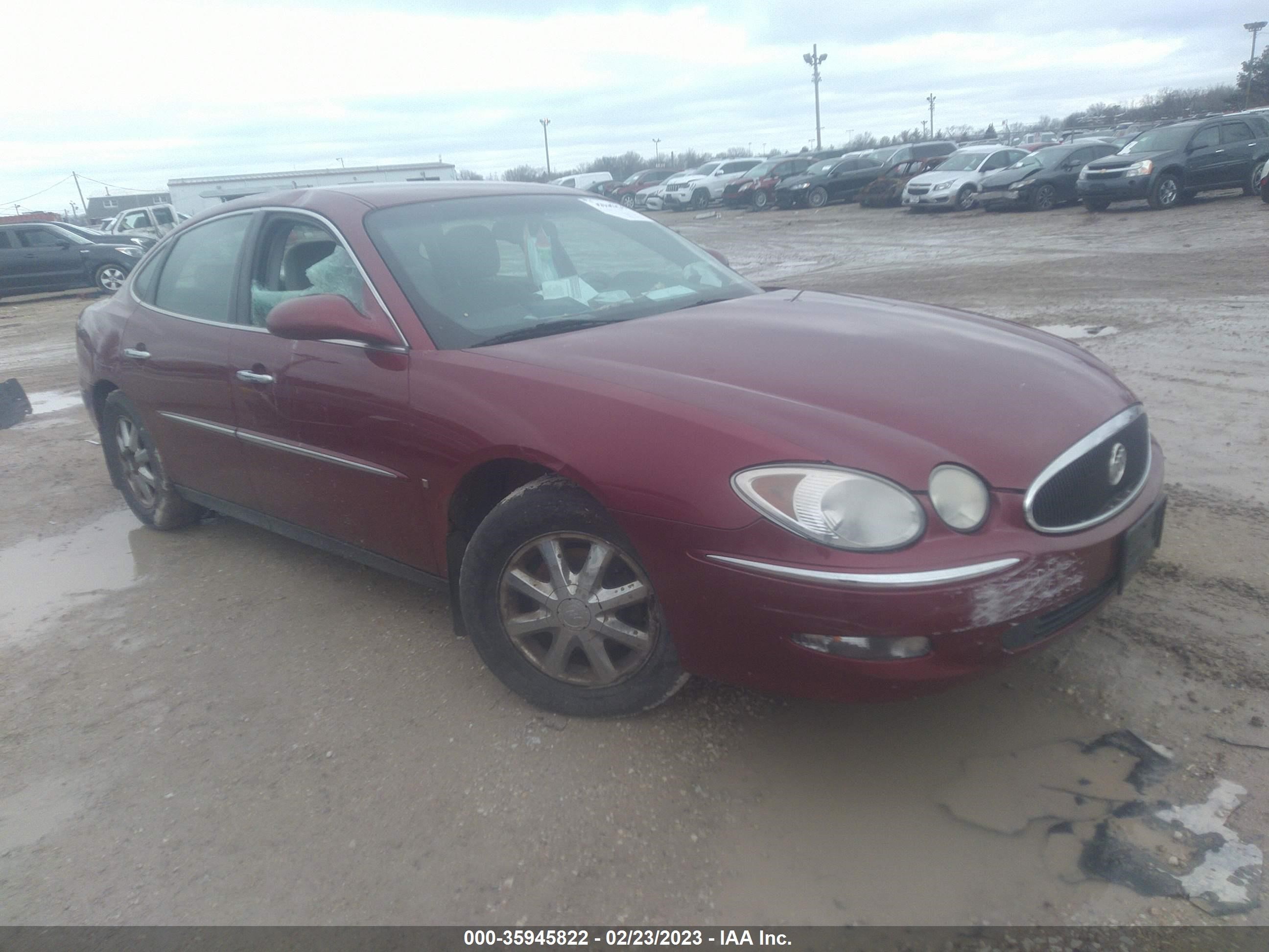 BUICK LACROSSE 2007 2g4wc582x71148316