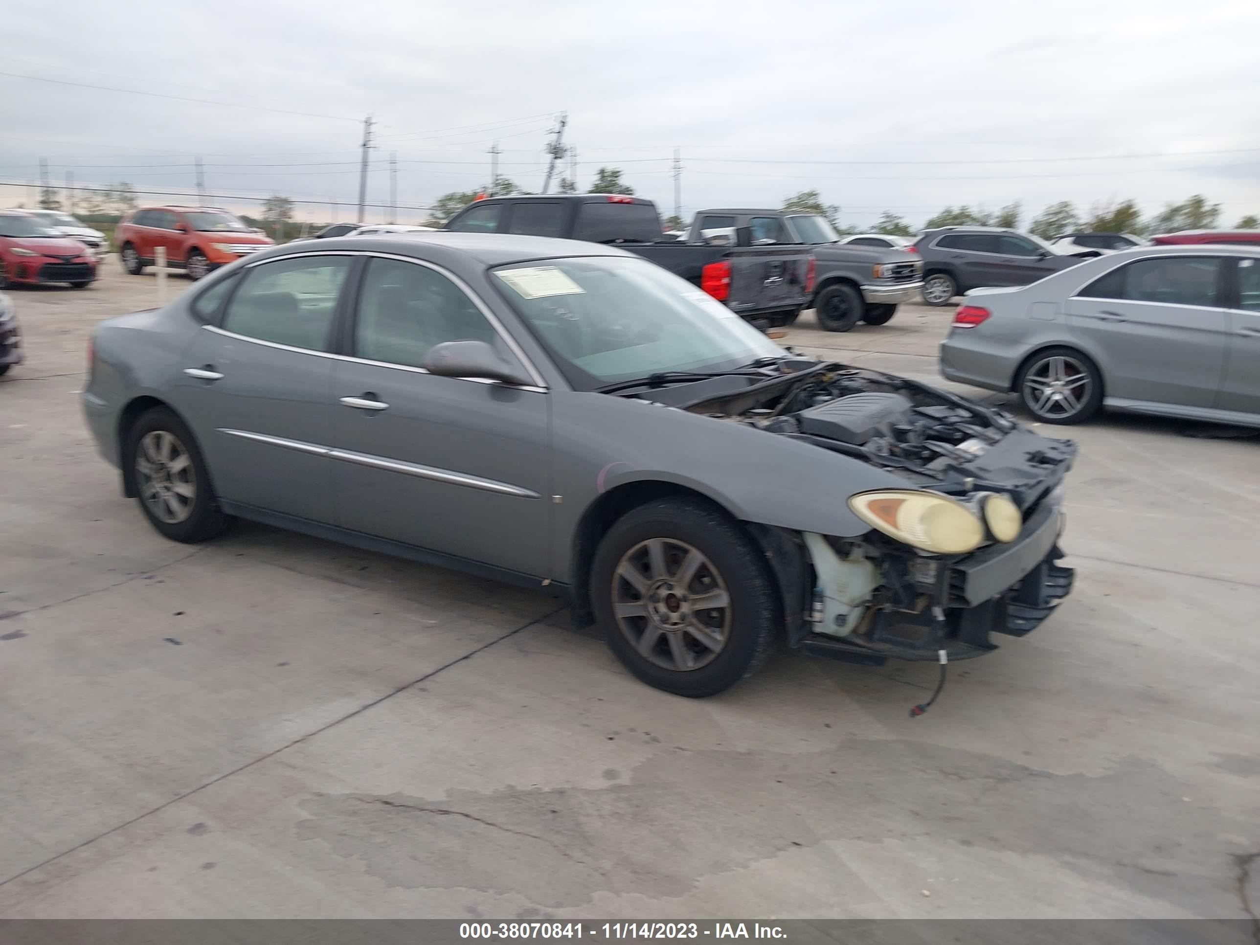 BUICK LACROSSE 2008 2g4wc582x81174285