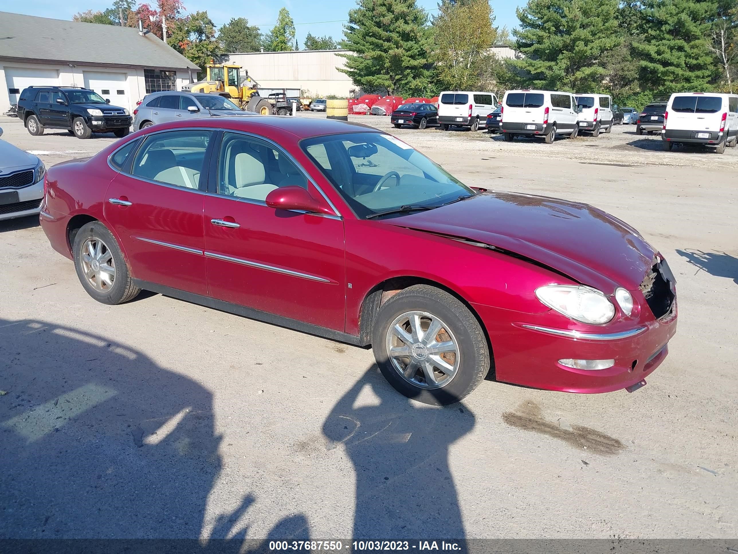 BUICK LACROSSE 2008 2g4wc582x81195038