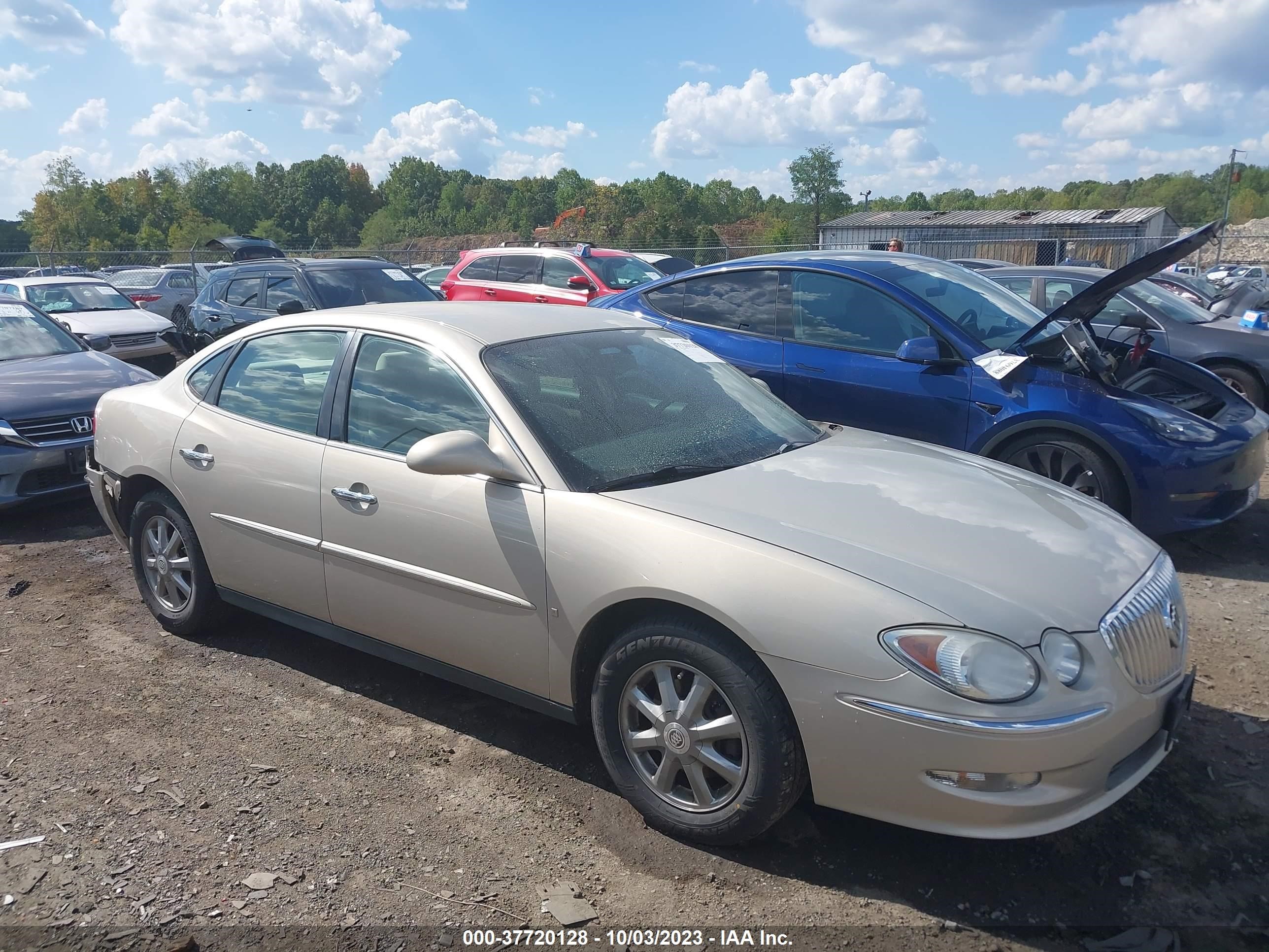 BUICK LACROSSE 2008 2g4wc582x81372882