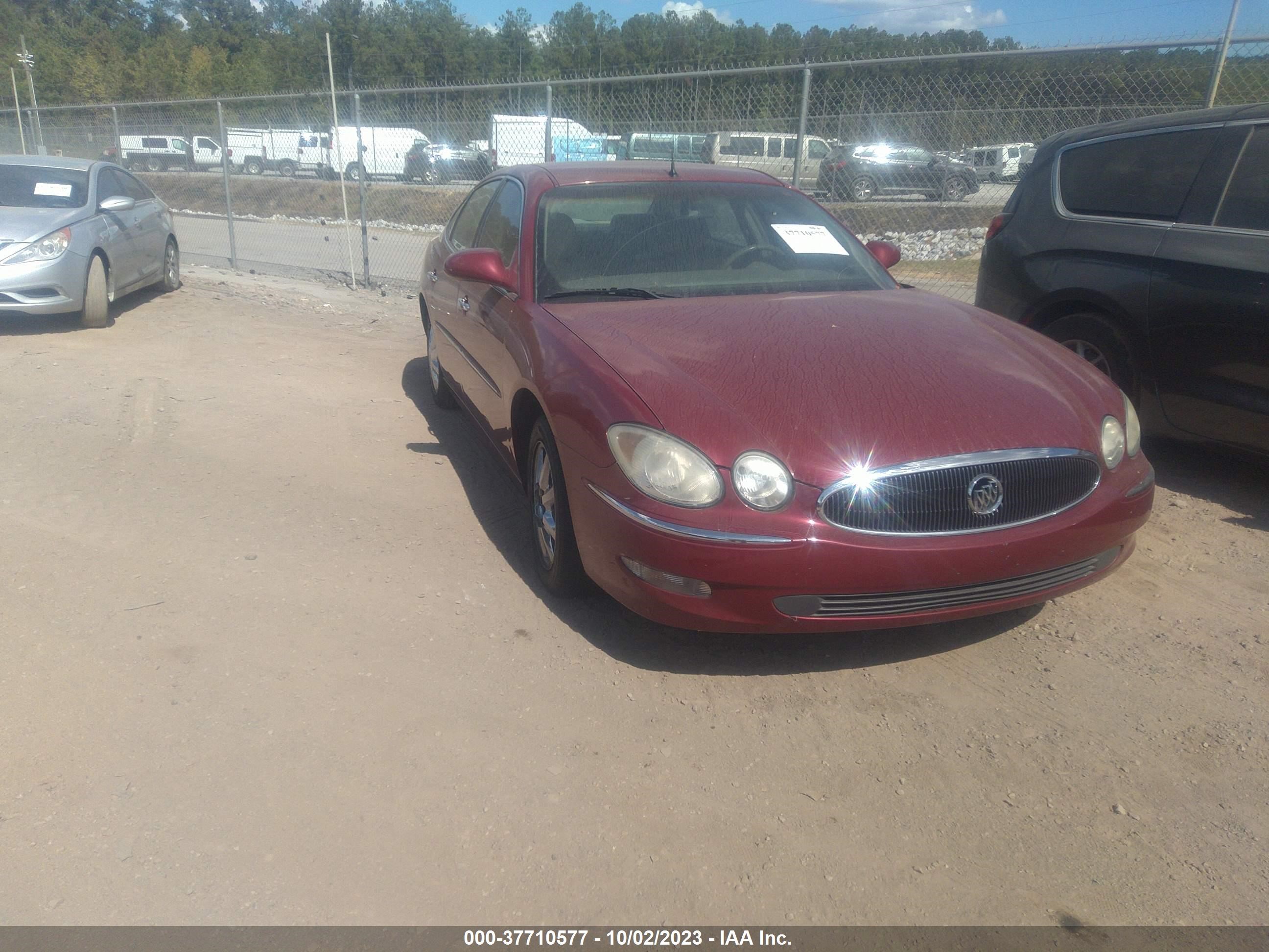 BUICK LACROSSE 2005 2g4wd532051279188