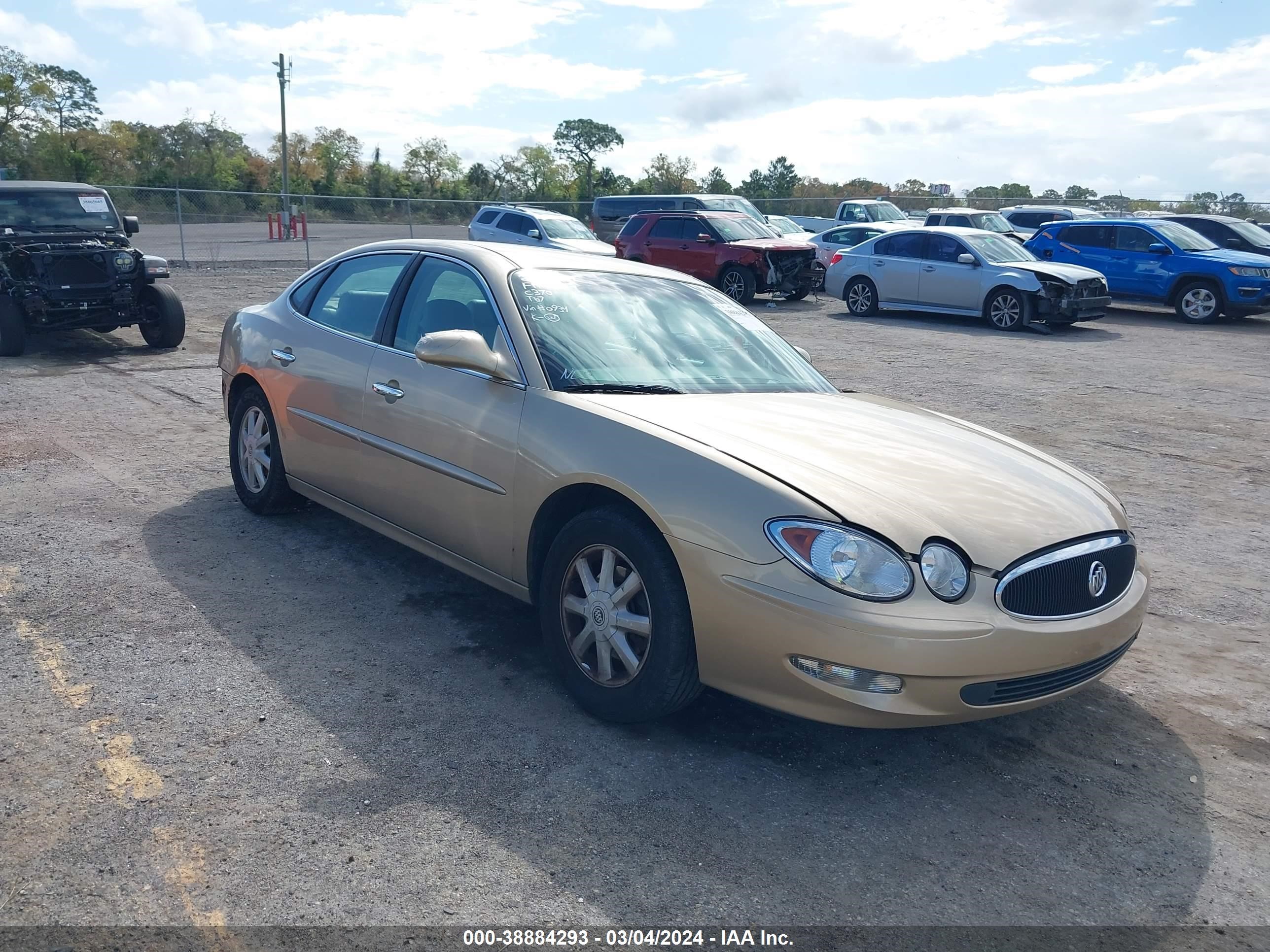 BUICK LACROSSE 2005 2g4wd532151250394