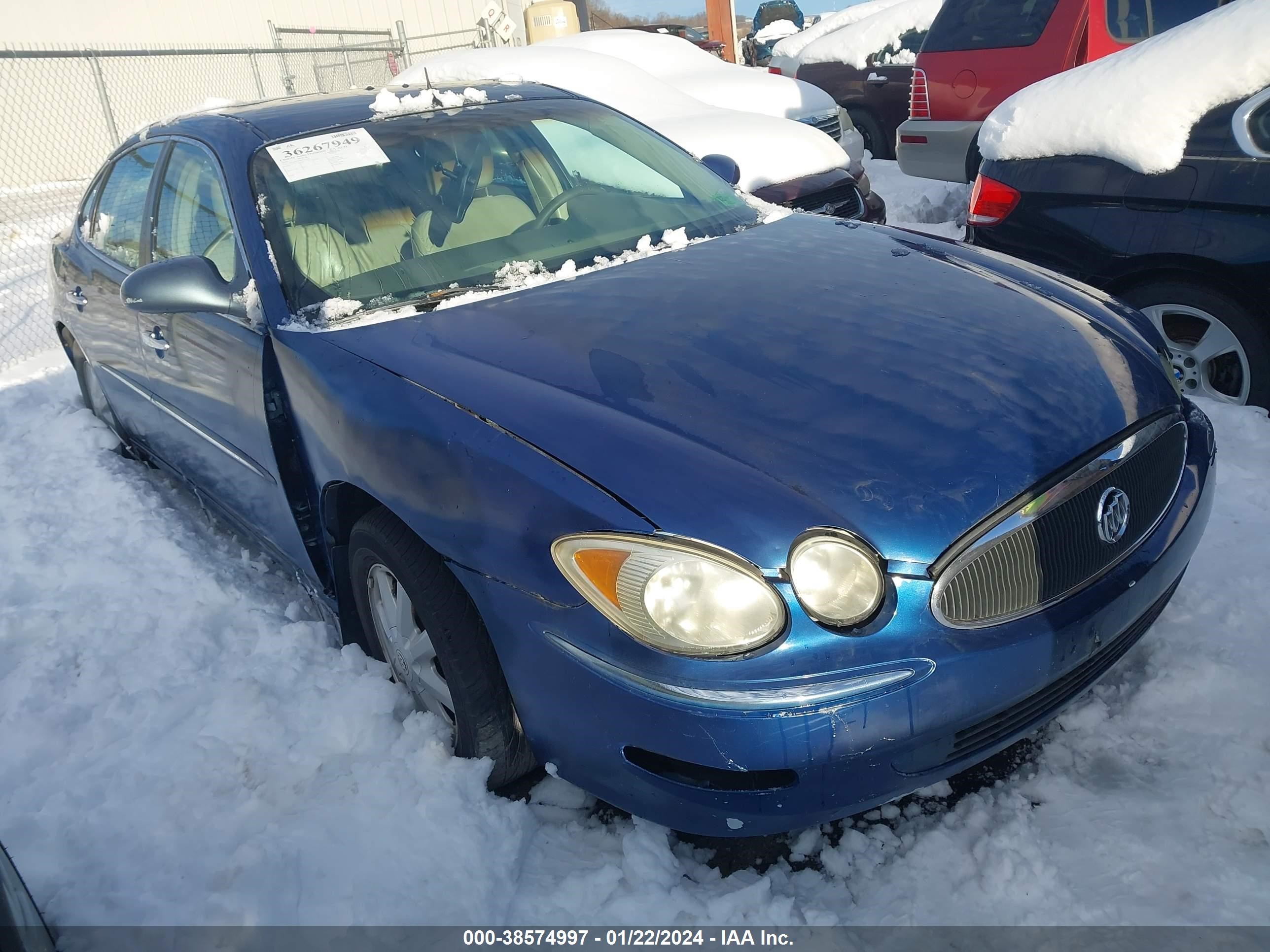 BUICK LACROSSE 2005 2g4wd532851307433