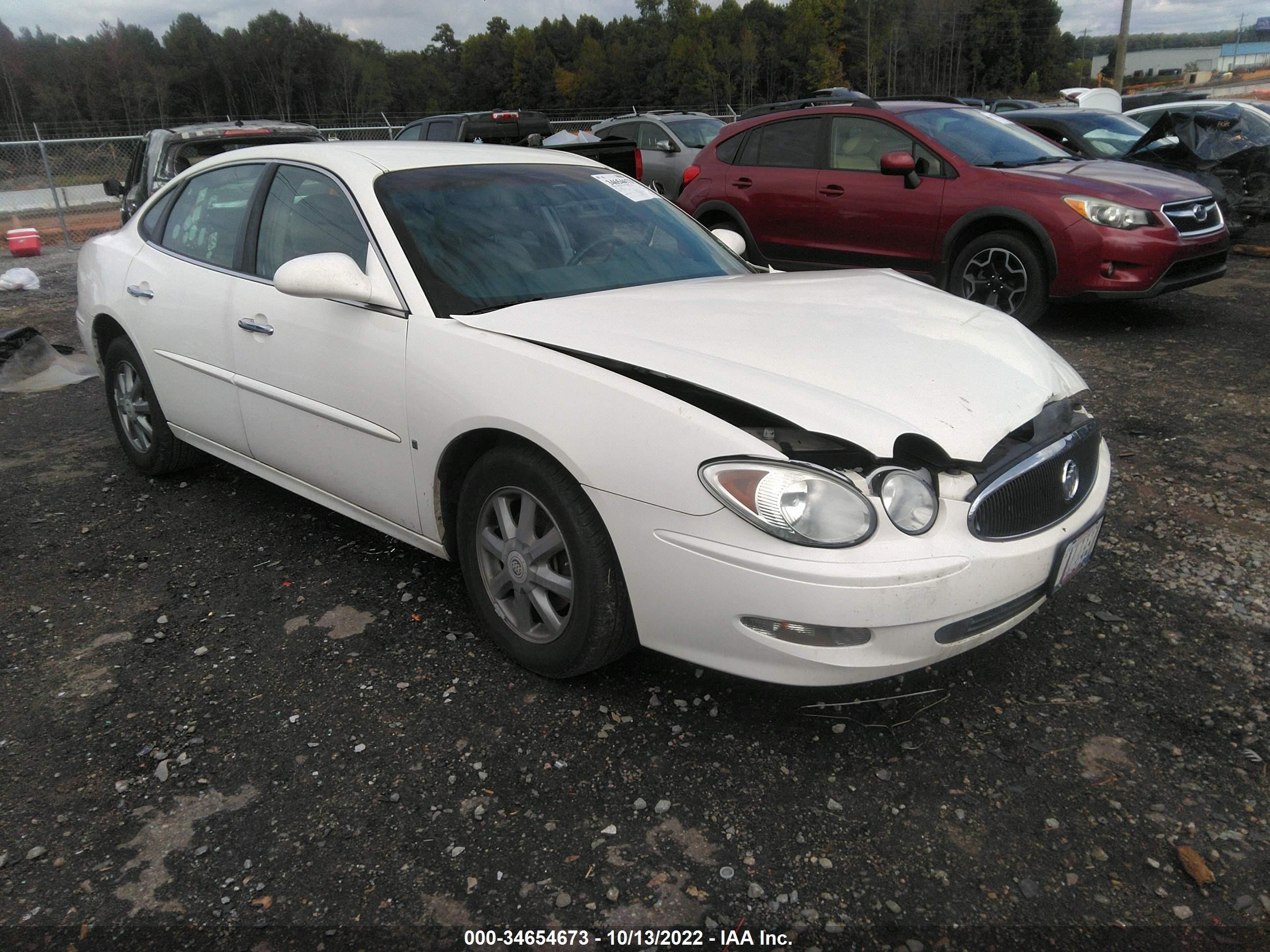 BUICK LACROSSE 2007 2g4wd552471230673