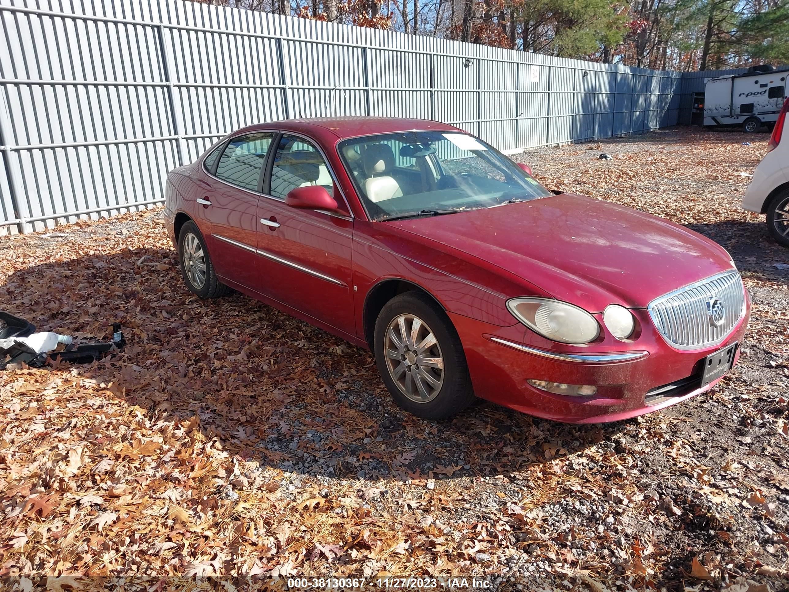 BUICK LACROSSE 2008 2g4wd582081157914