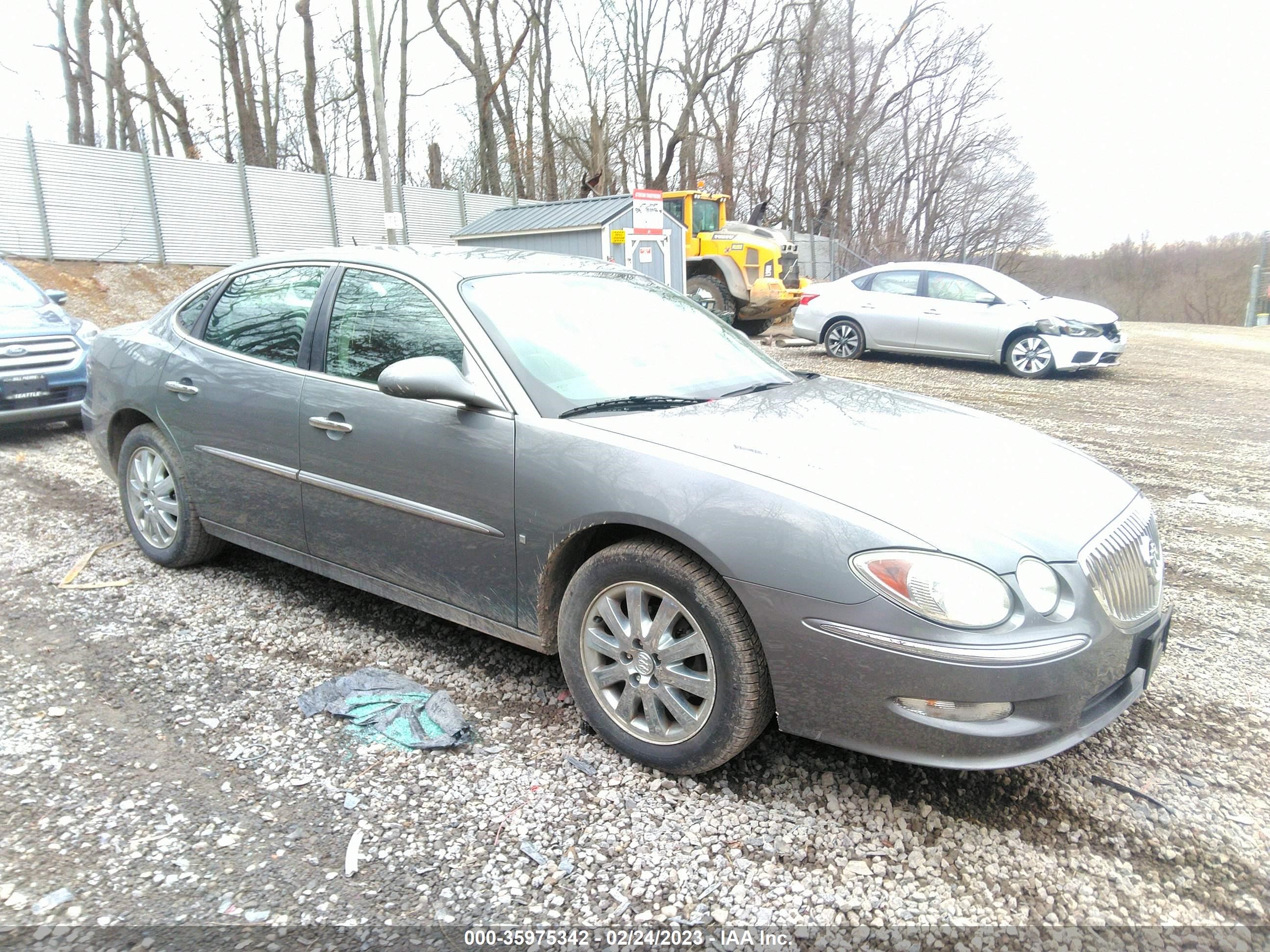 BUICK LACROSSE 2009 2g4wd582191143327