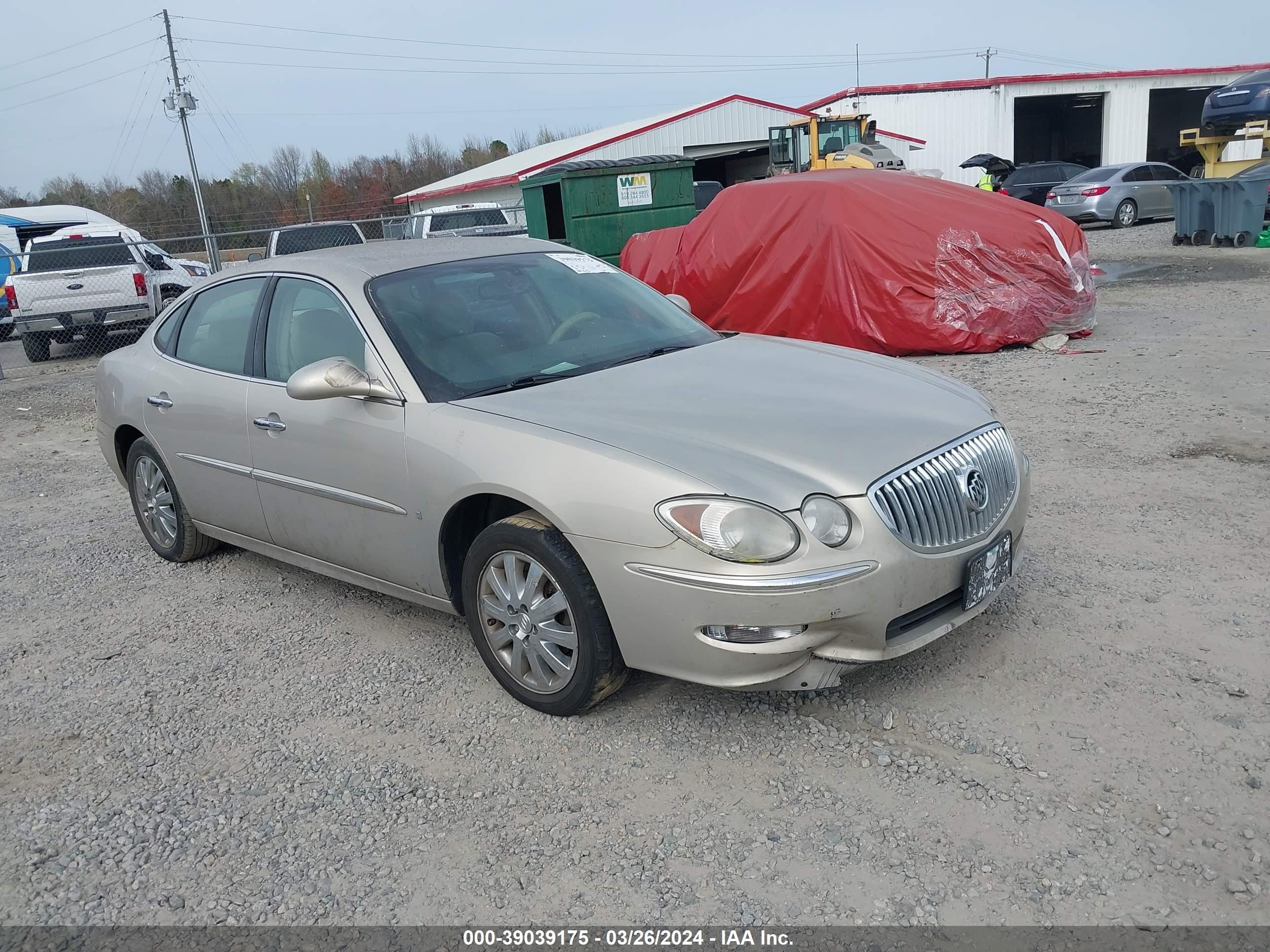 BUICK LACROSSE 2008 2g4wd582481195047