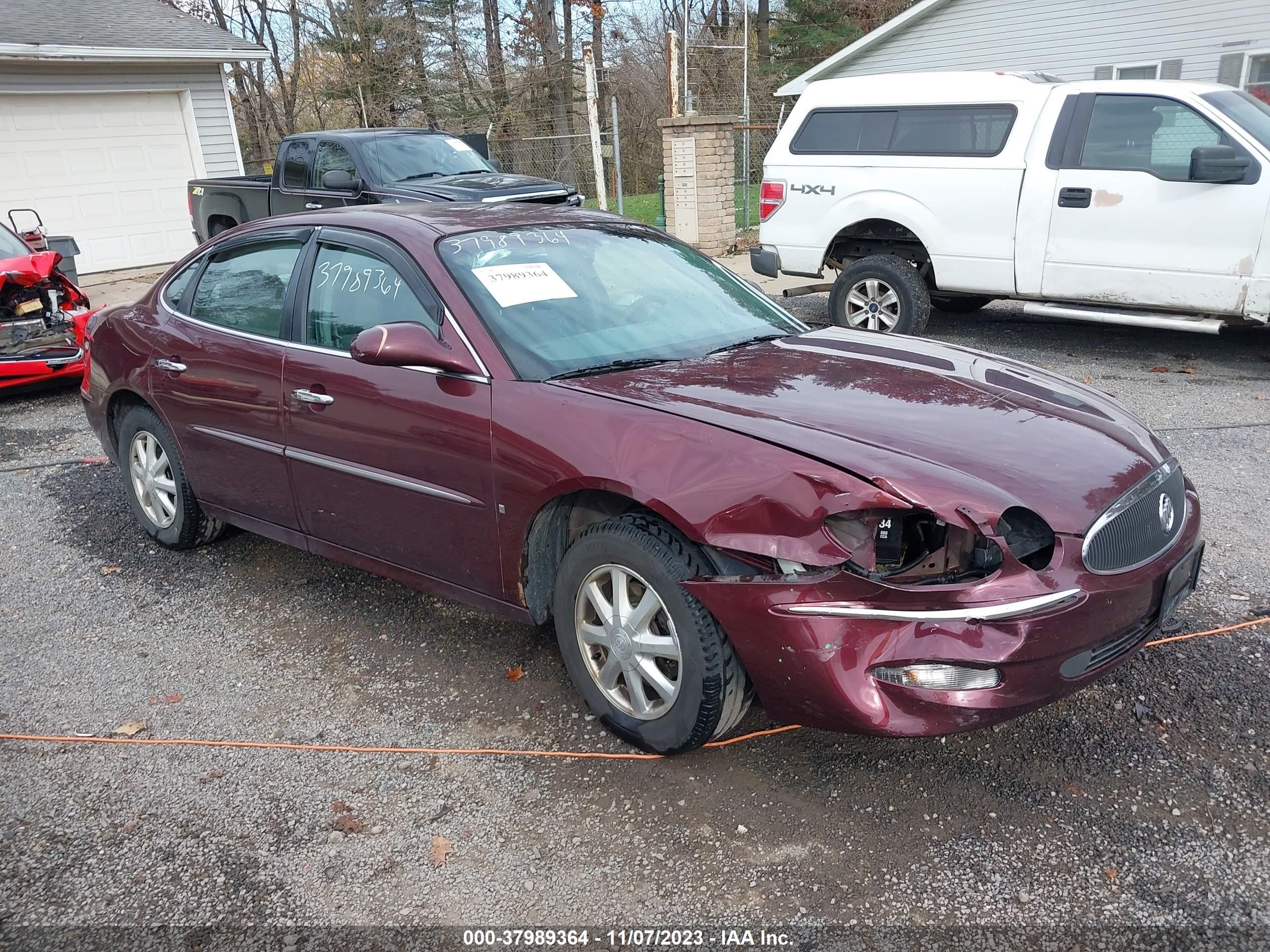 BUICK LACROSSE 2006 2g4wd582561302846