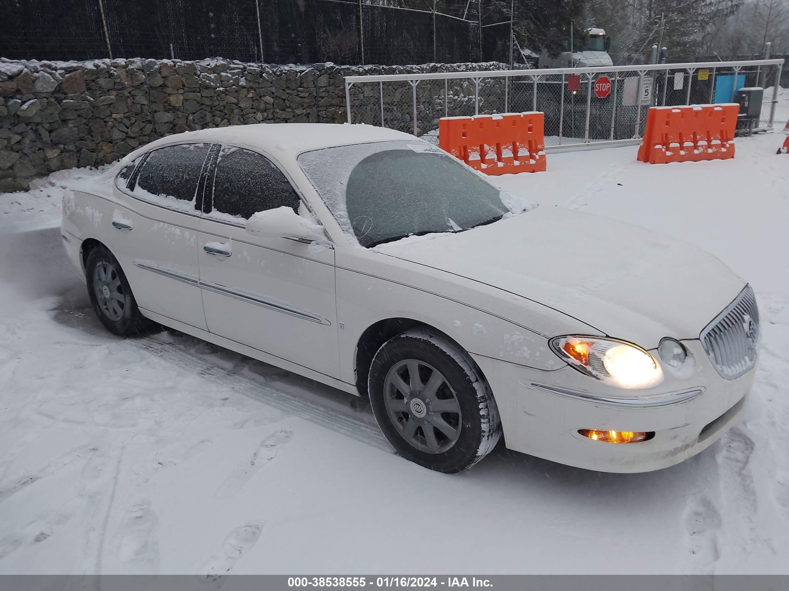 BUICK LACROSSE 2008 2g4wd582581202104