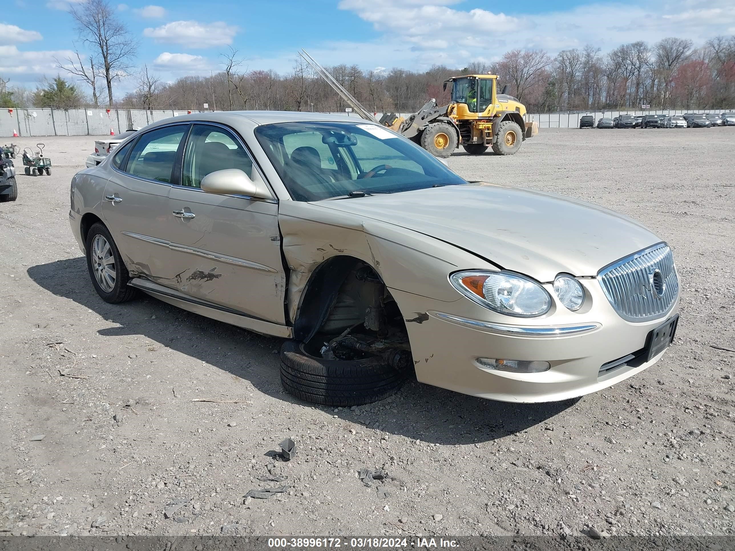 BUICK LACROSSE 2009 2g4wd582691231077