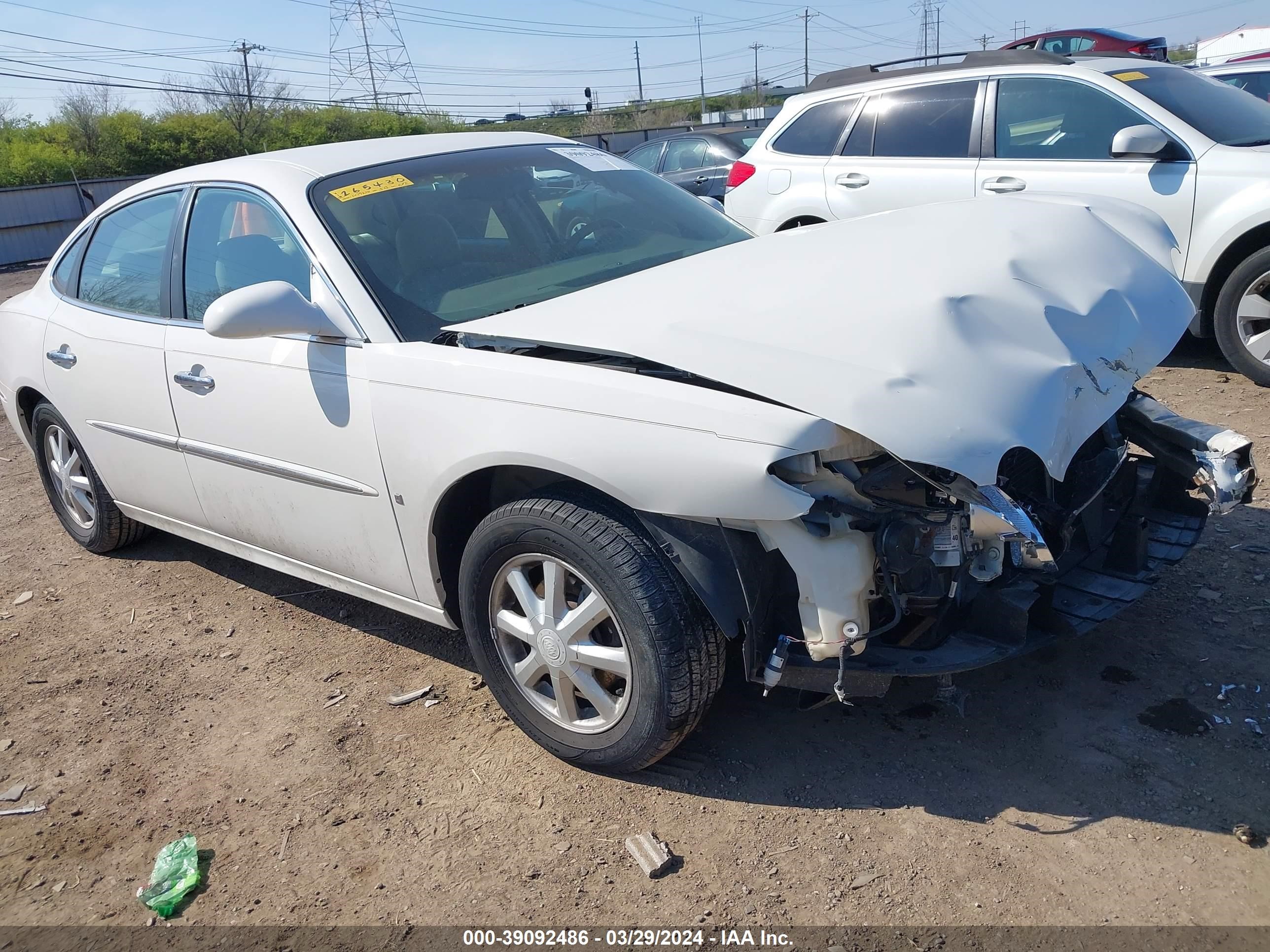 BUICK LACROSSE 2006 2g4wd582761265430