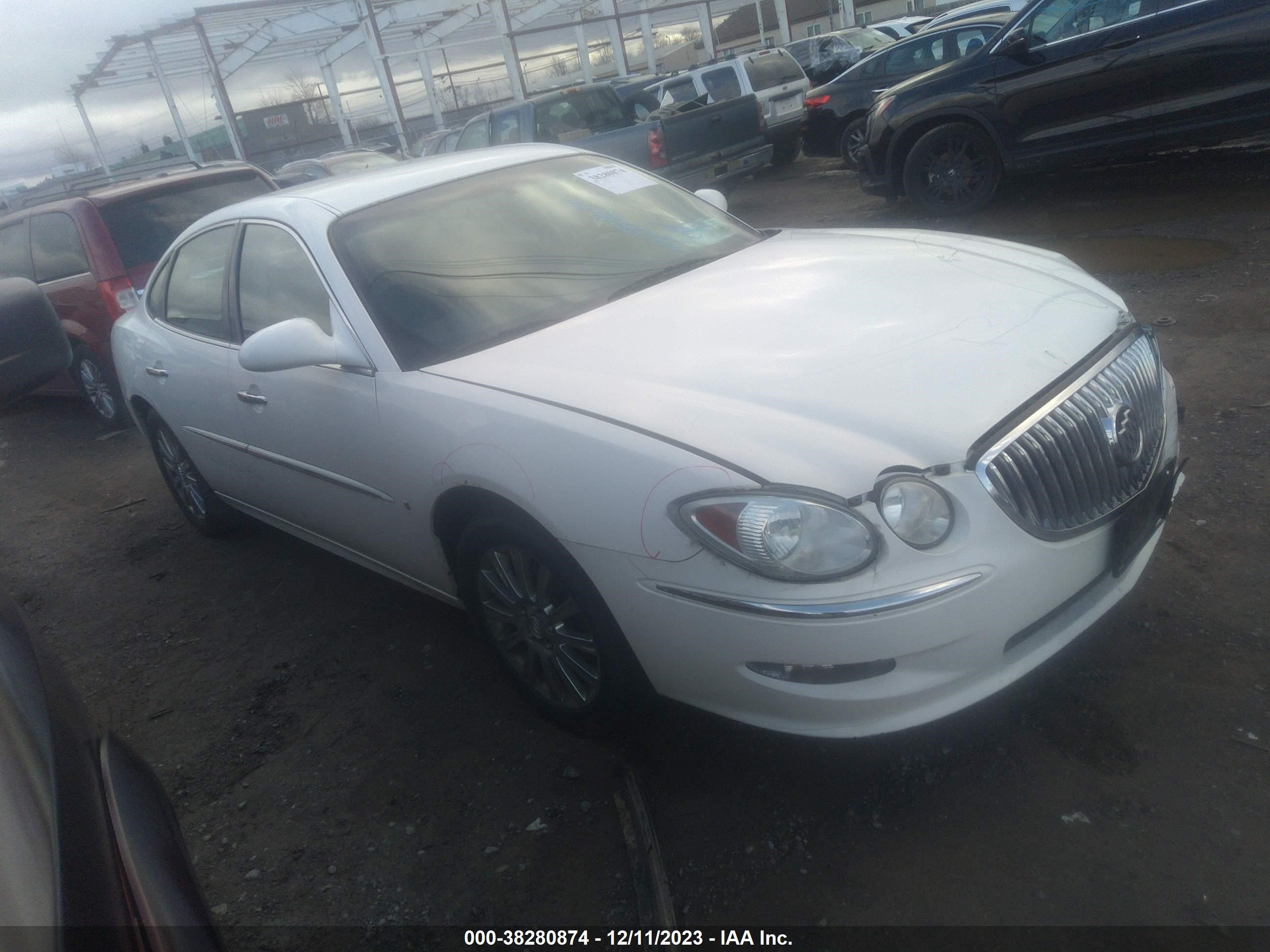 BUICK LACROSSE 2009 2g4wd582791249779