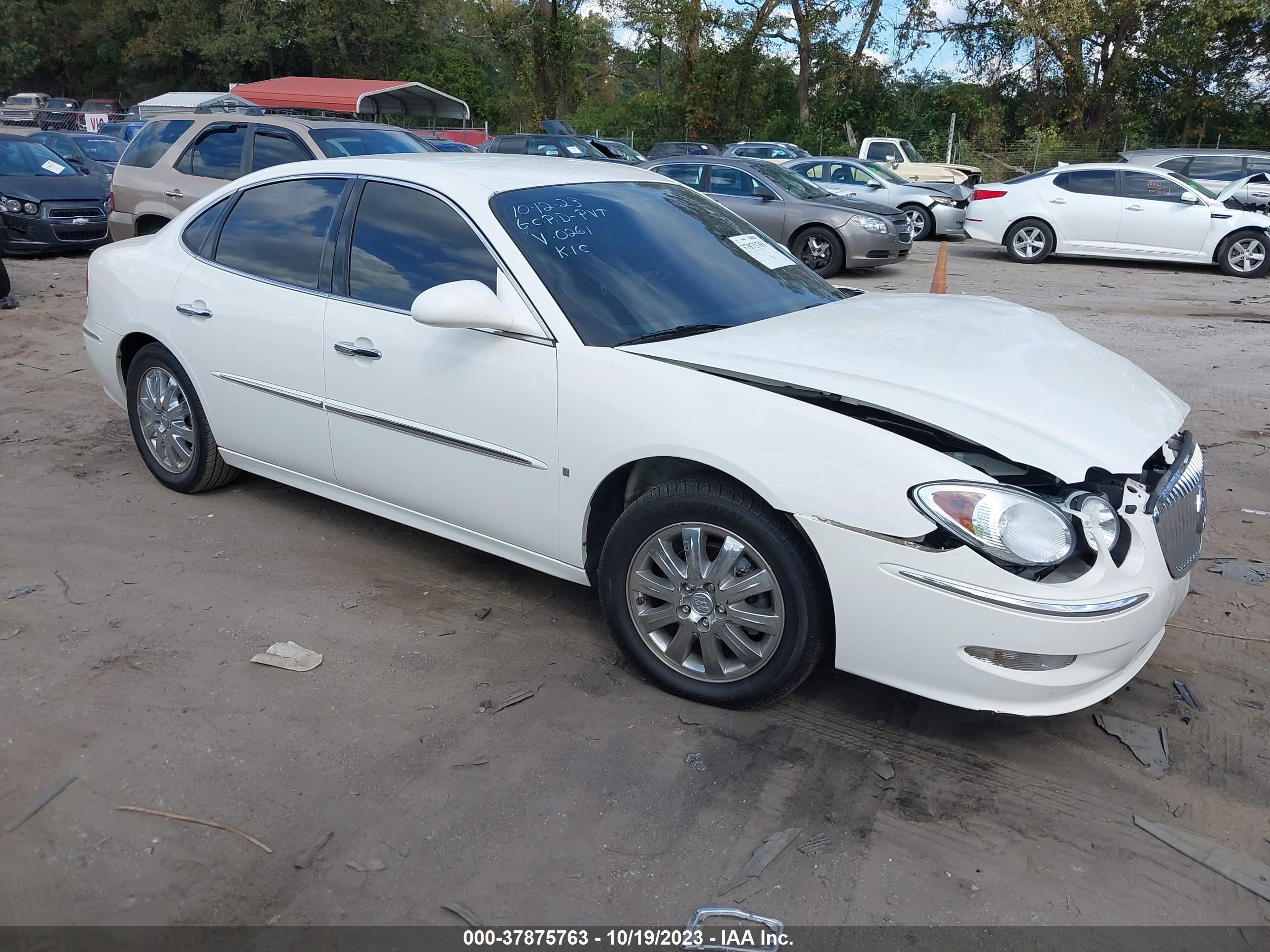 BUICK LACROSSE 2008 2g4wd582881180261