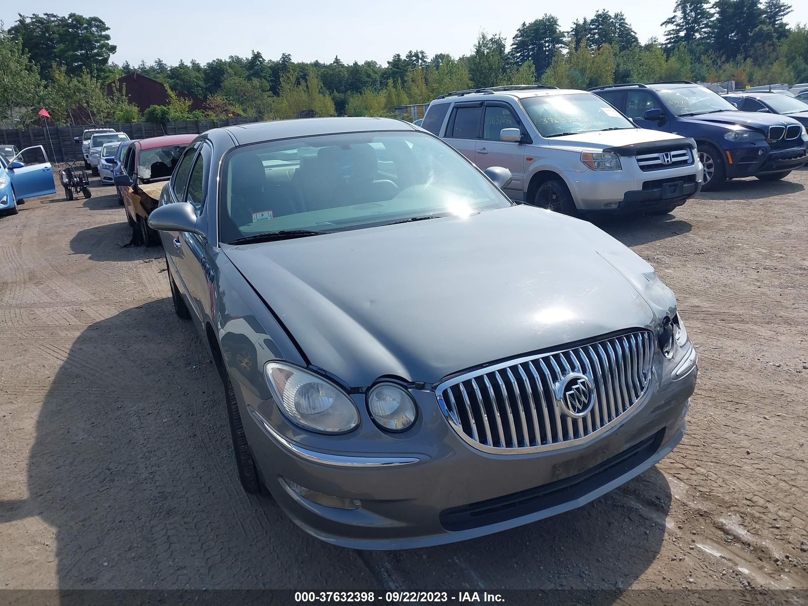 BUICK LACROSSE 2009 2g4wd582891104170