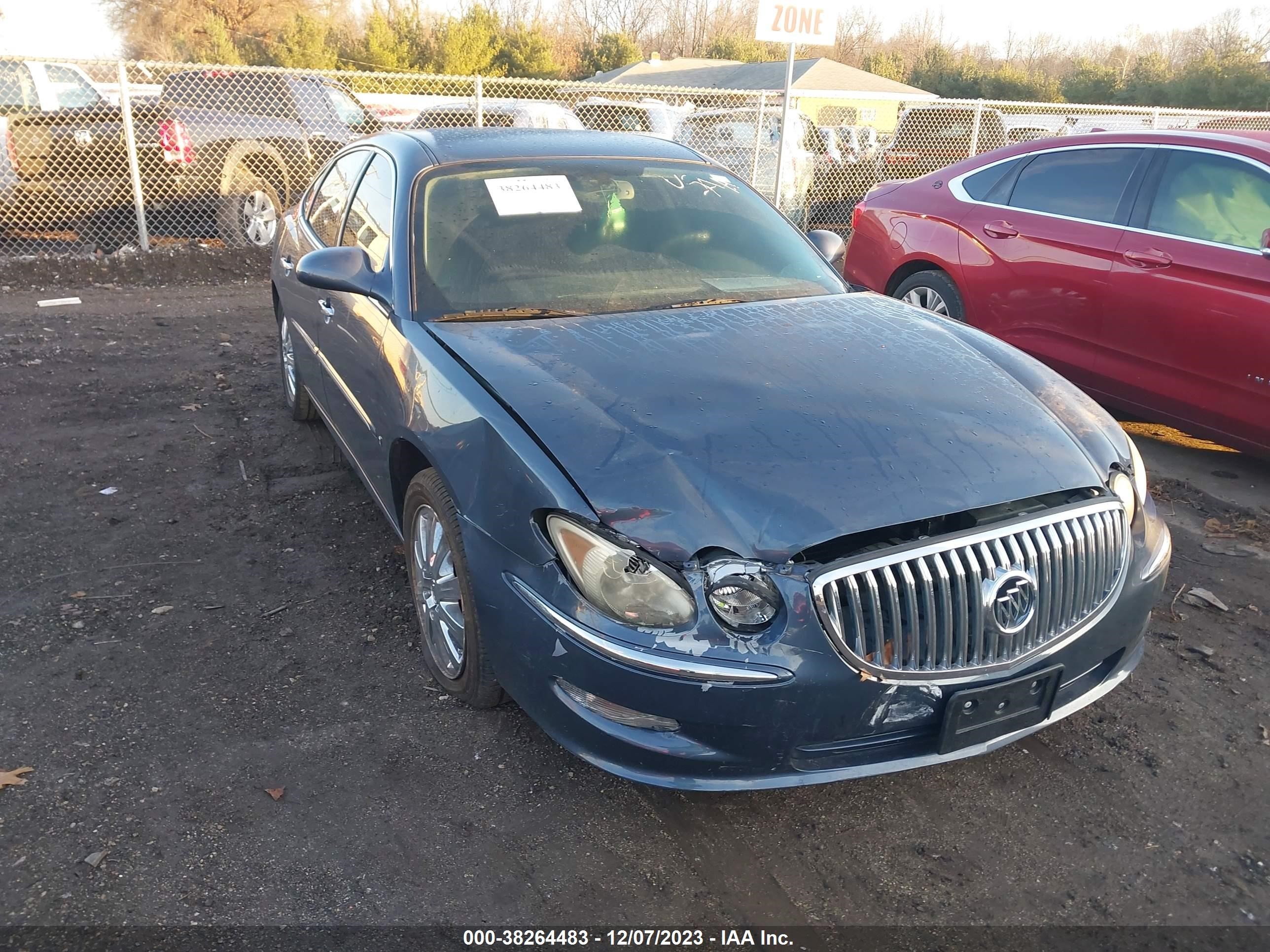 BUICK LACROSSE 2009 2g4wd582891237740