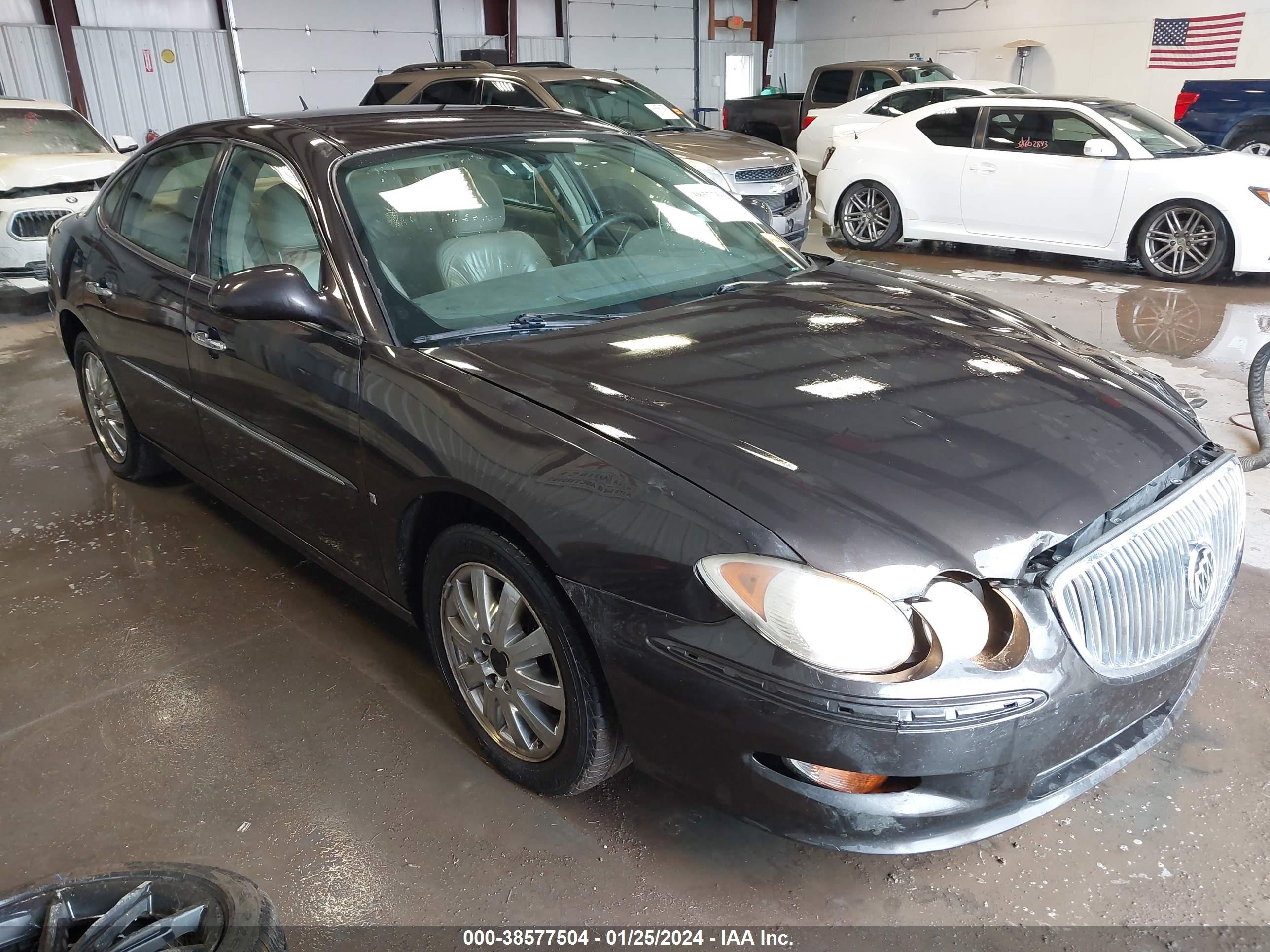 BUICK LACROSSE 2008 2g4wd582981212876