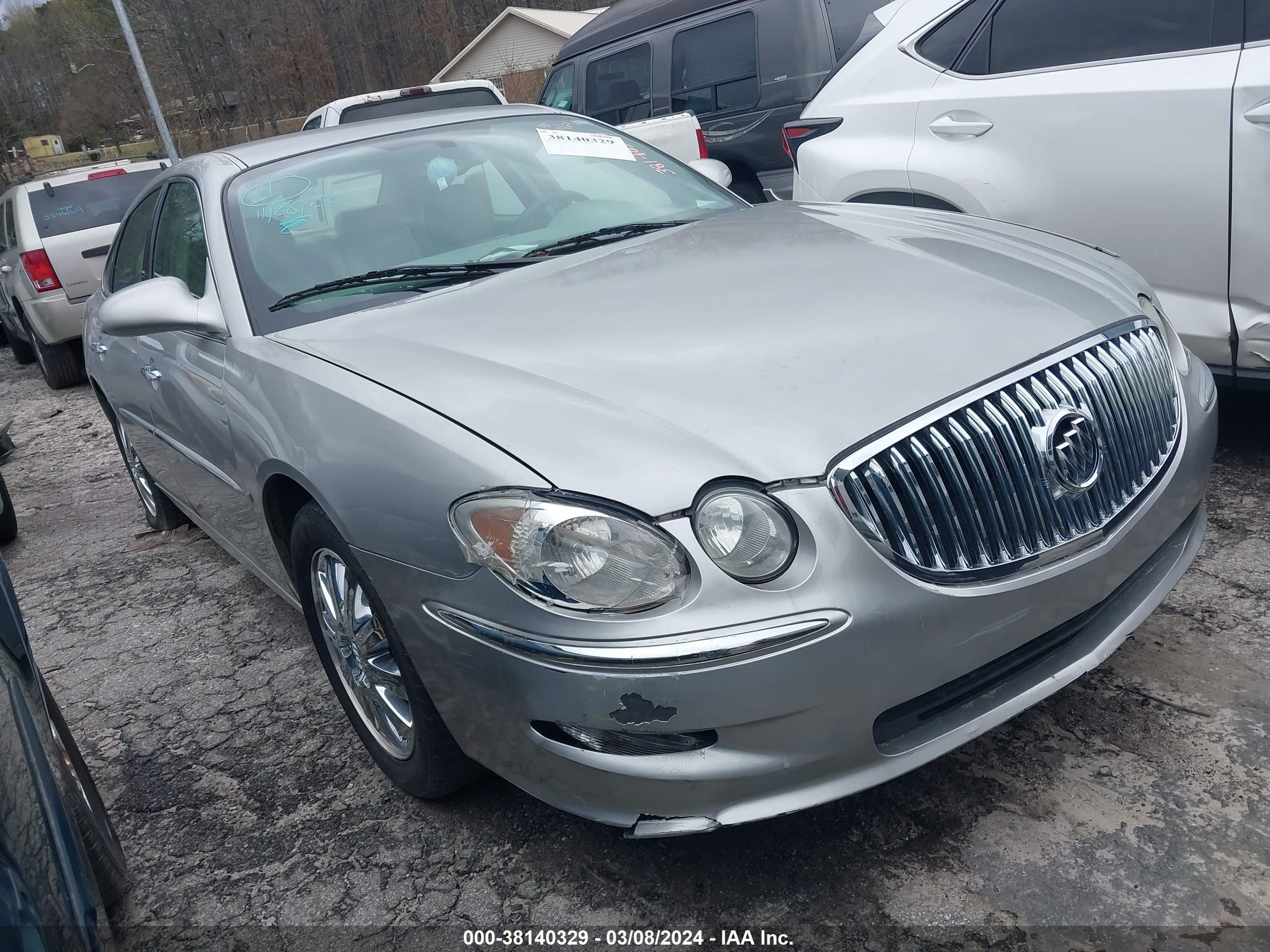 BUICK LACROSSE 2008 2g4wd582981230780