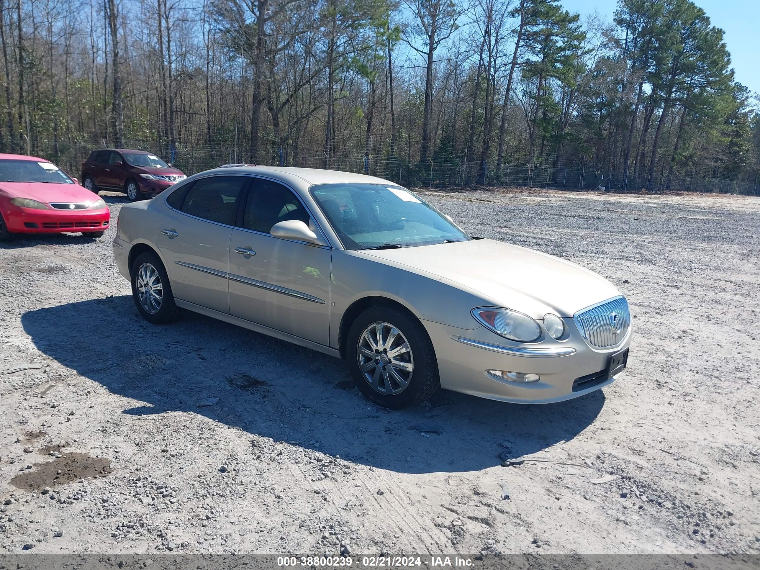 BUICK LACROSSE 2009 2g4wd582991118711